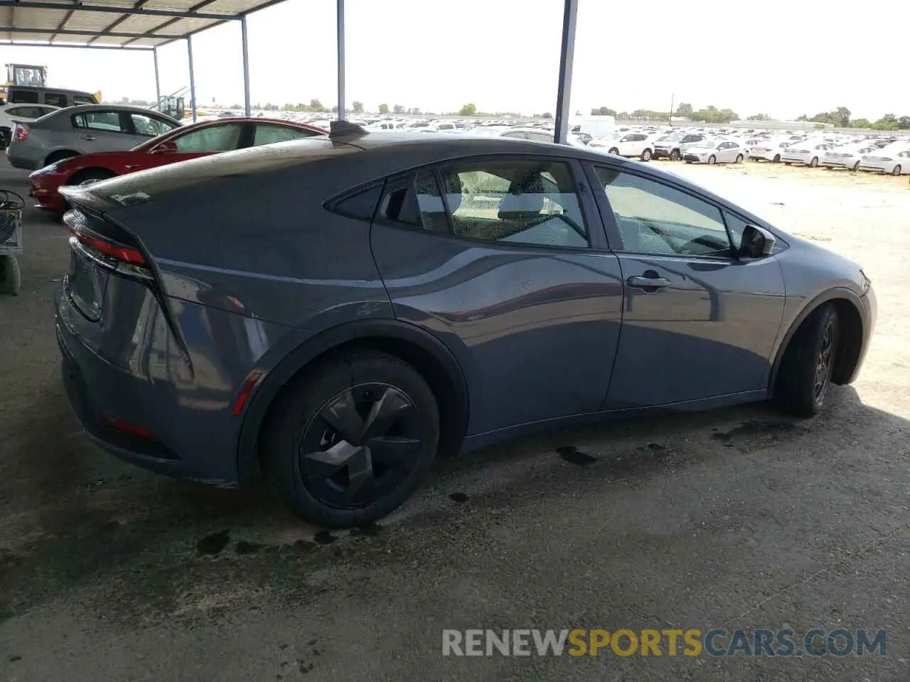 3 fotografías del automóvil dañado JTDACAAU9P3002728 TOYOTA PRIUS 2023