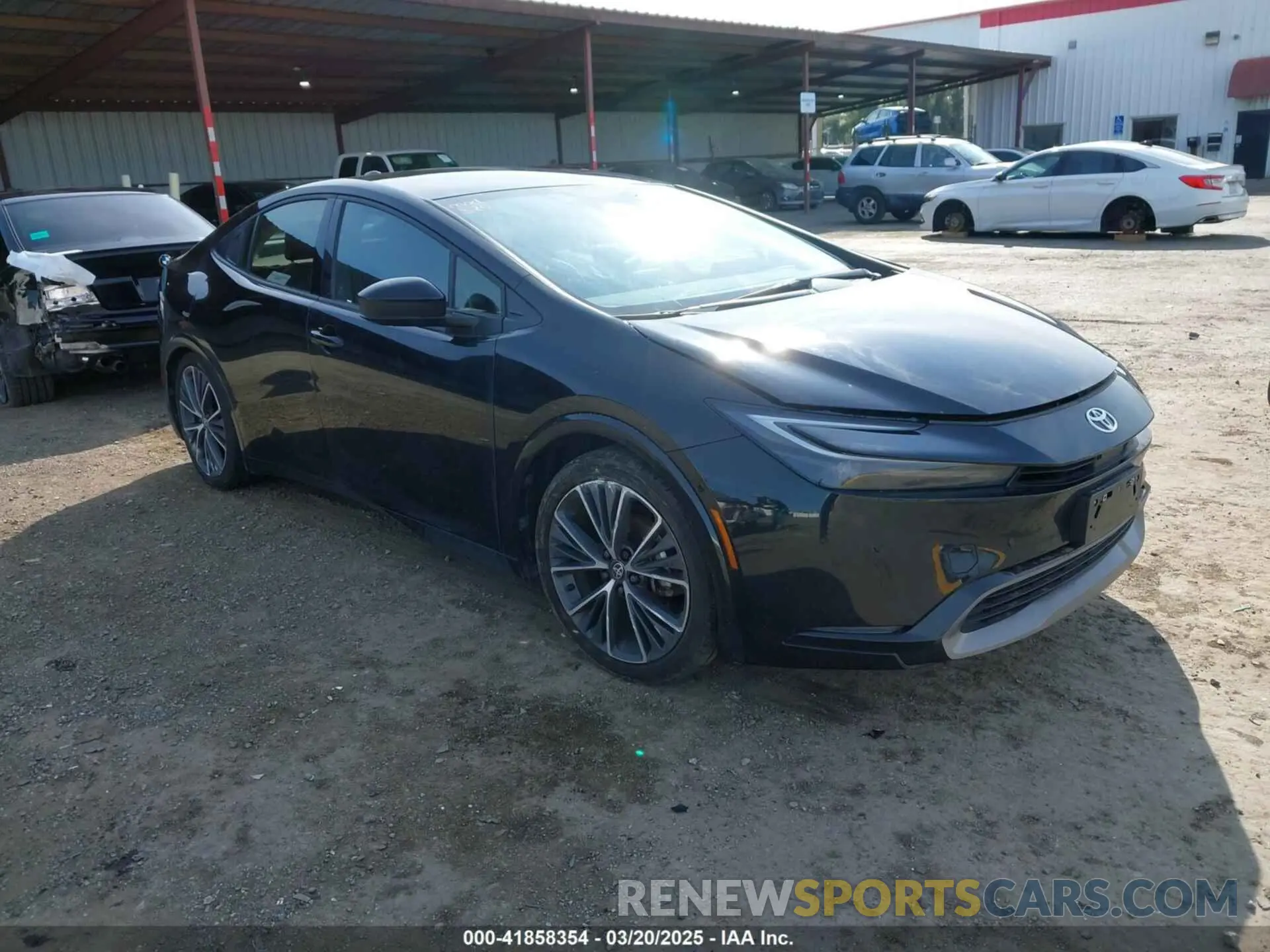 1 fotografías del automóvil dañado JTDACAAU9P3013616 TOYOTA PRIUS 2023