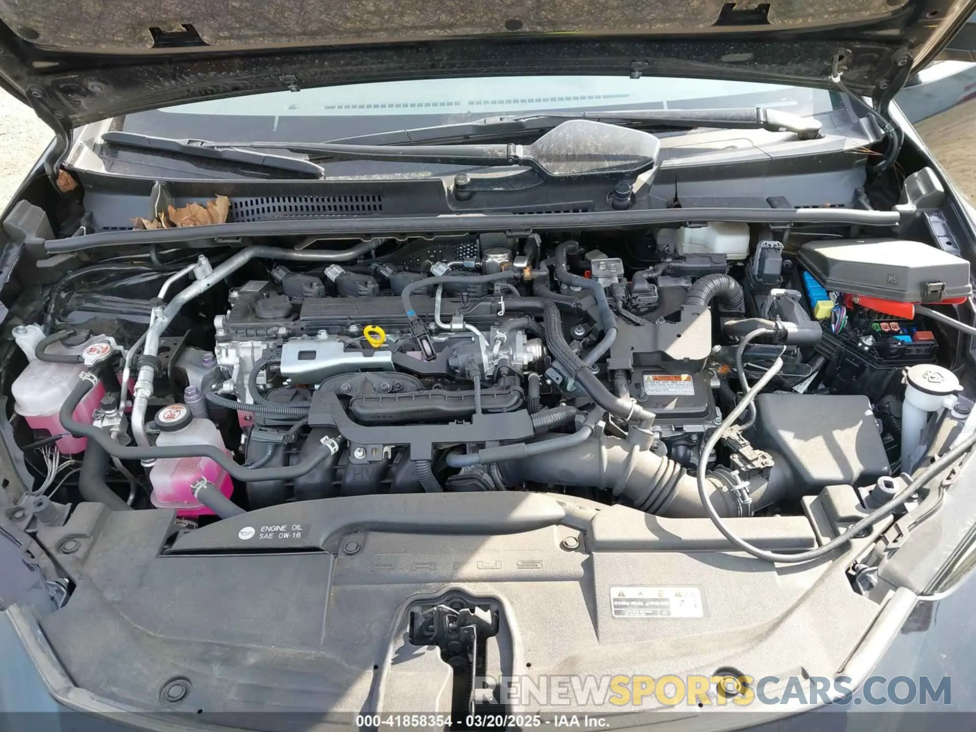 10 fotografías del automóvil dañado JTDACAAU9P3013616 TOYOTA PRIUS 2023