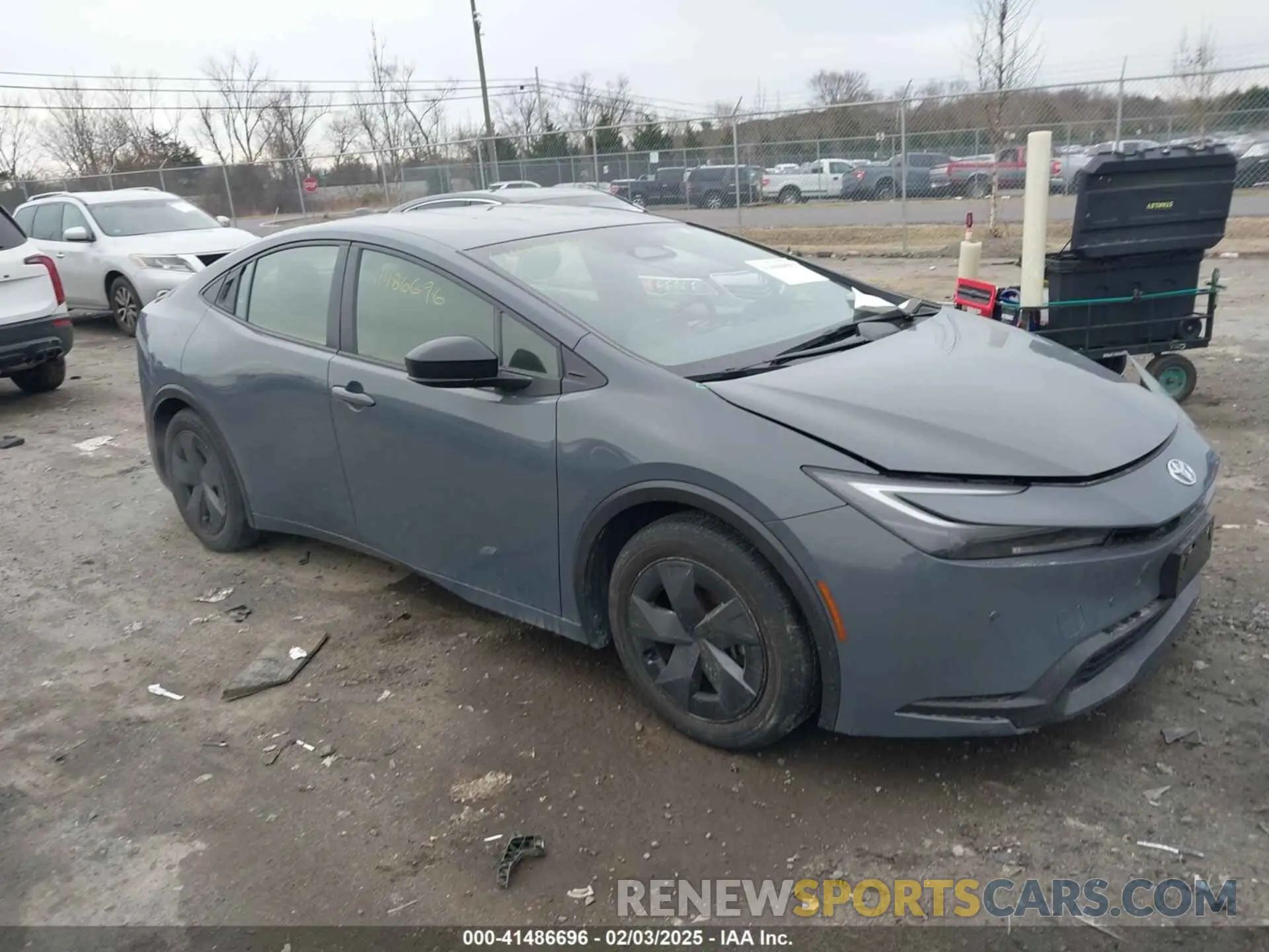 1 fotografías del automóvil dañado JTDACAAUXP3000714 TOYOTA PRIUS 2023