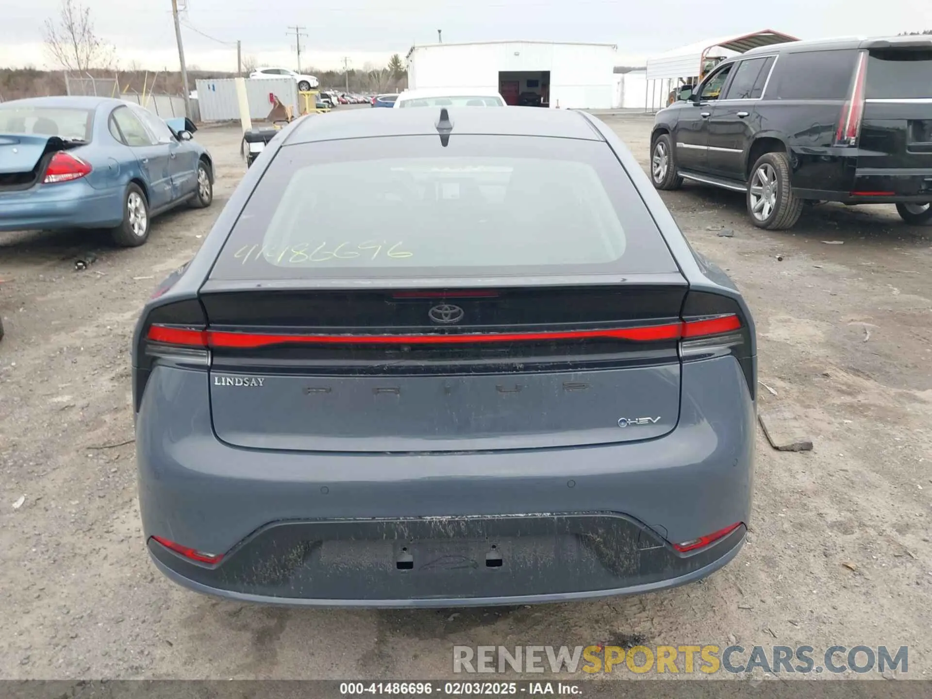 16 fotografías del automóvil dañado JTDACAAUXP3000714 TOYOTA PRIUS 2023