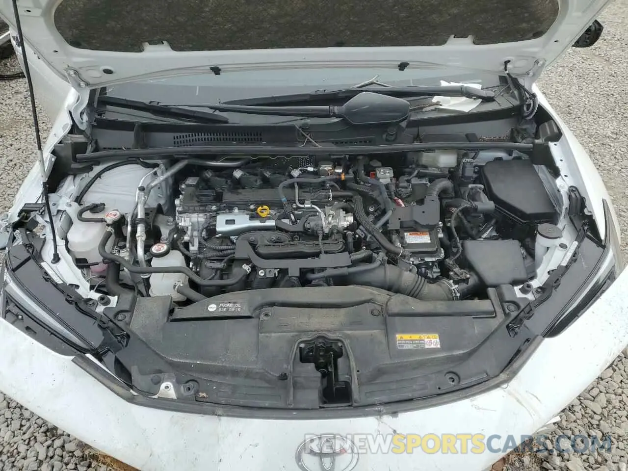 11 fotografías del automóvil dañado JTDACAAUXP3007887 TOYOTA PRIUS 2023