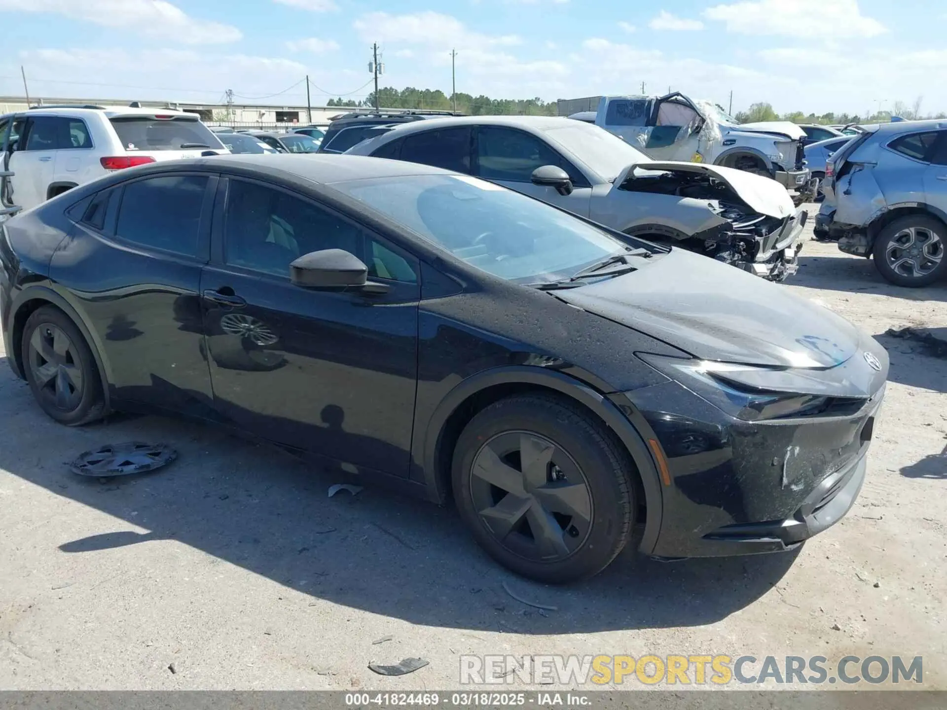 1 fotografías del automóvil dañado JTDACAAUXP3008201 TOYOTA PRIUS 2023