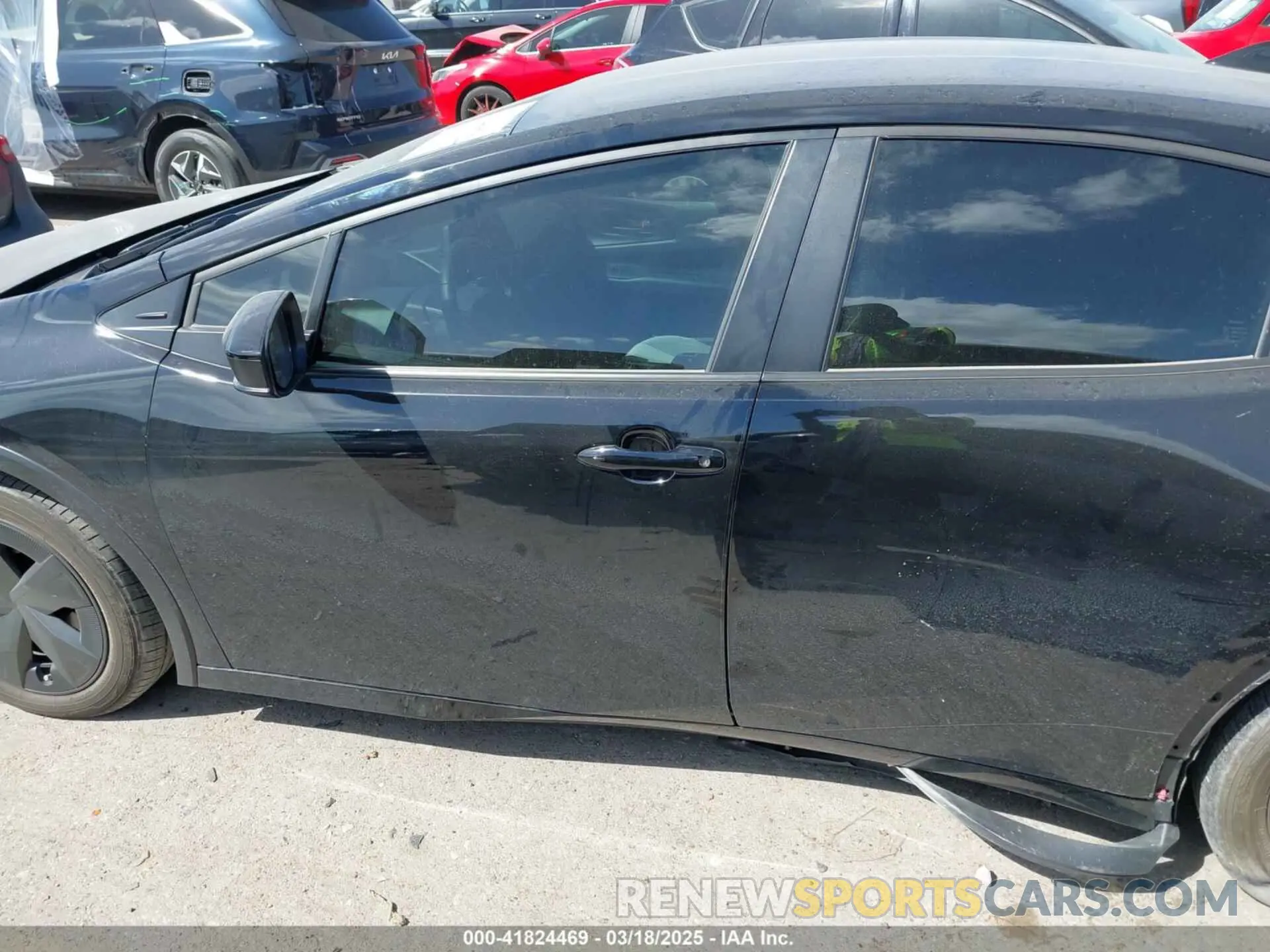 14 fotografías del automóvil dañado JTDACAAUXP3008201 TOYOTA PRIUS 2023