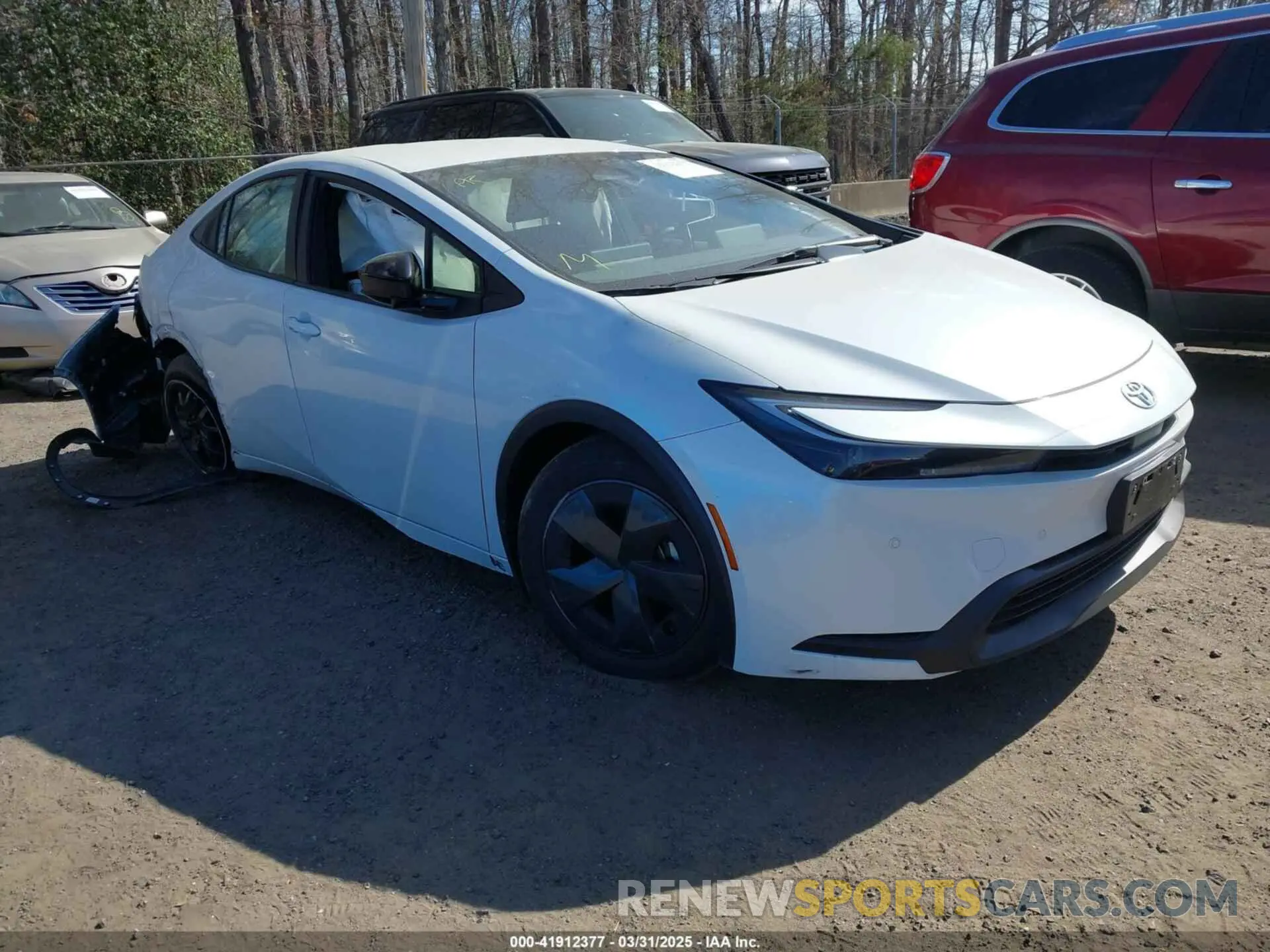 1 fotografías del automóvil dañado JTDACAAUXP3010983 TOYOTA PRIUS 2023