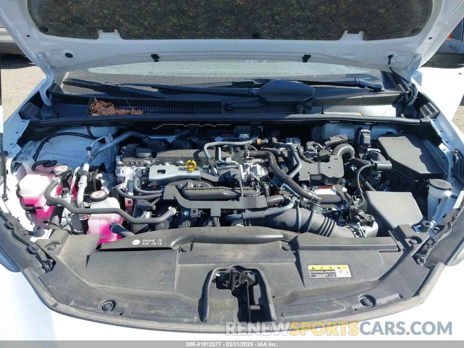10 fotografías del automóvil dañado JTDACAAUXP3010983 TOYOTA PRIUS 2023
