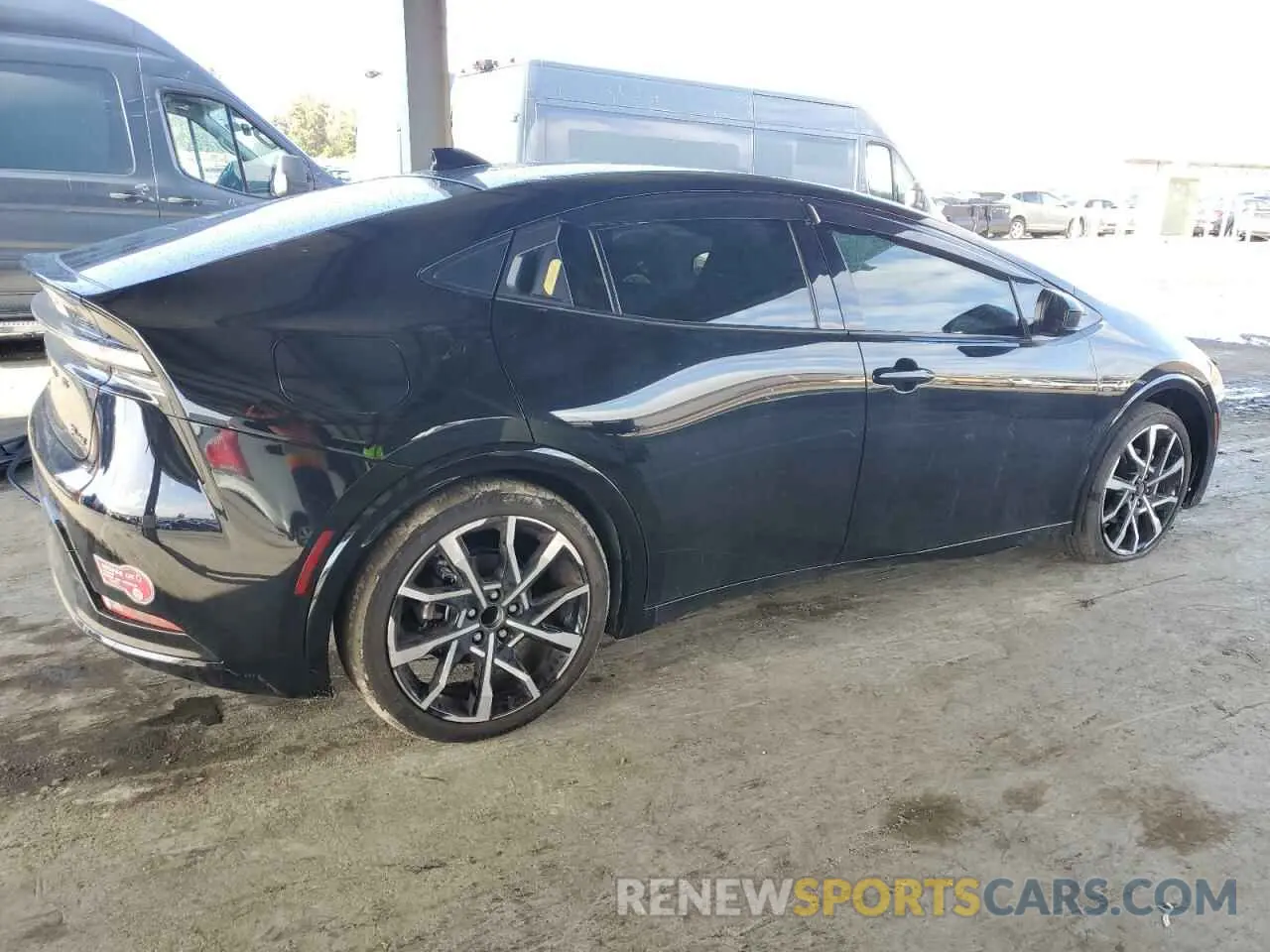 3 fotografías del automóvil dañado JTDACACU2P3010179 TOYOTA PRIUS 2023