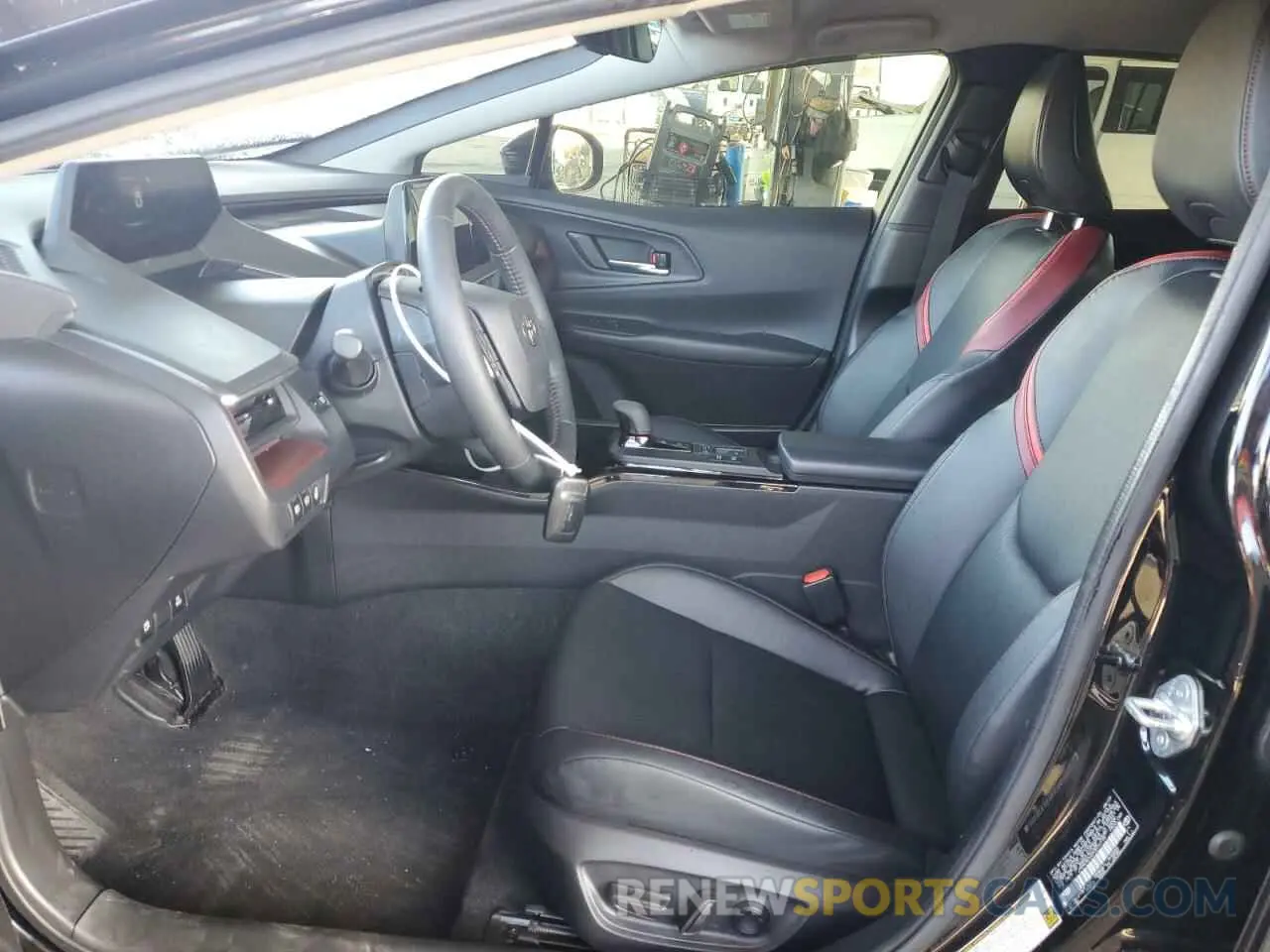 7 fotografías del automóvil dañado JTDACACU2P3010179 TOYOTA PRIUS 2023