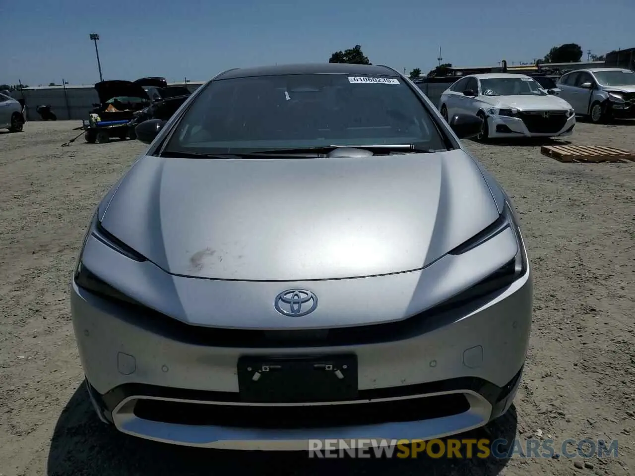 5 fotografías del automóvil dañado JTDACACU5P3007437 TOYOTA PRIUS 2023
