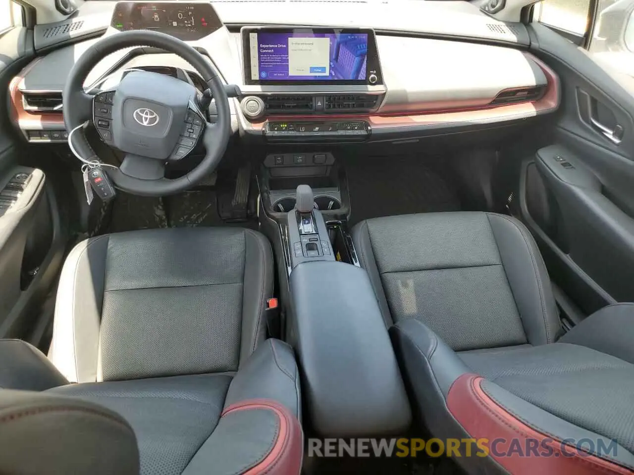 8 fotografías del automóvil dañado JTDACACU5P3007437 TOYOTA PRIUS 2023