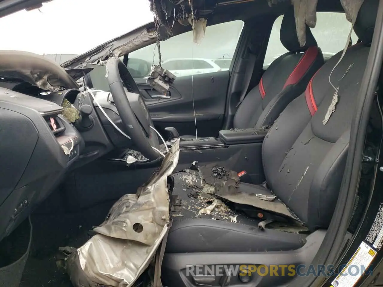 7 fotografías del automóvil dañado JTDACACU6P3006992 TOYOTA PRIUS 2023
