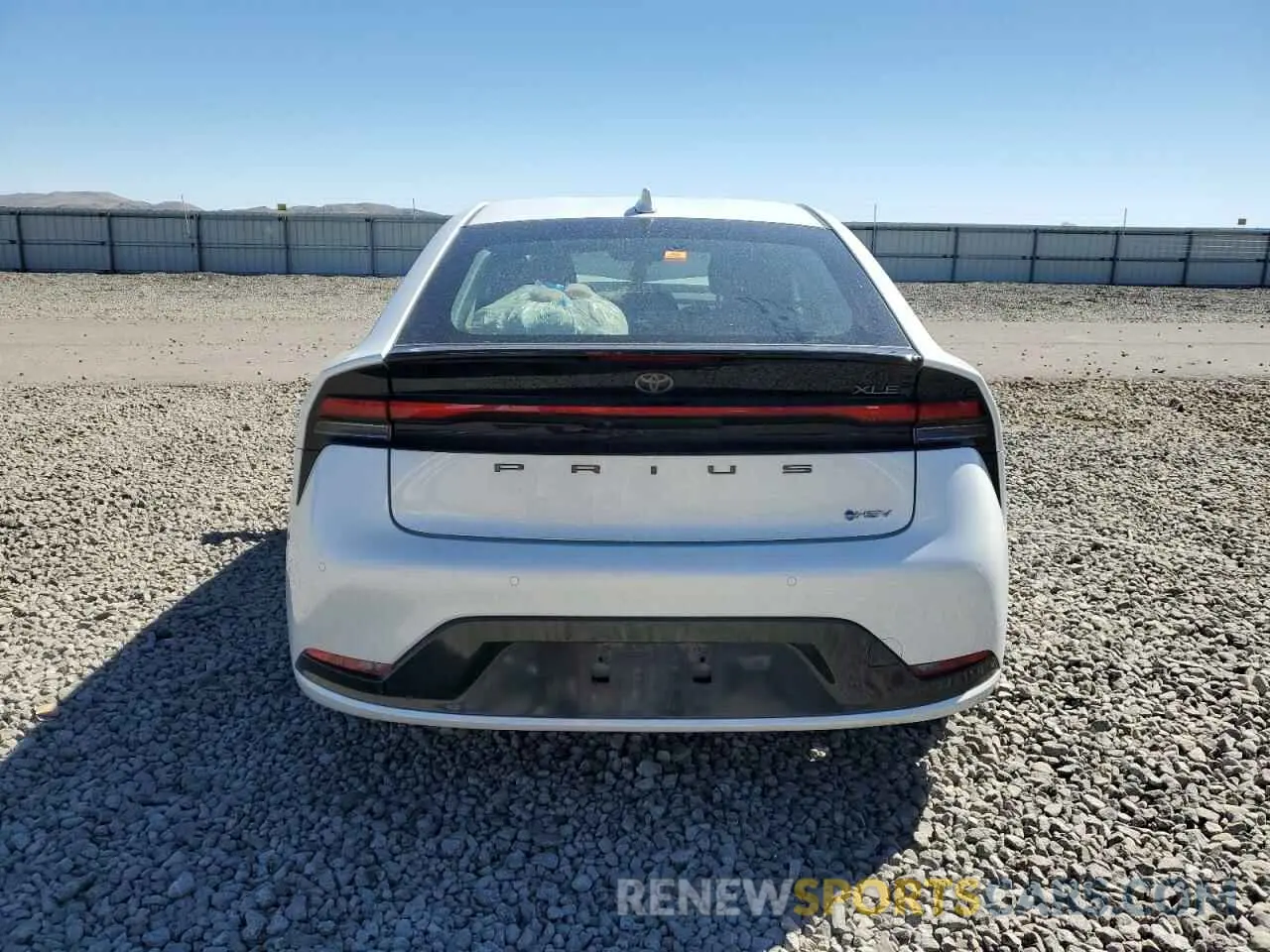 6 fotografías del automóvil dañado JTDADABU1P3000421 TOYOTA PRIUS 2023