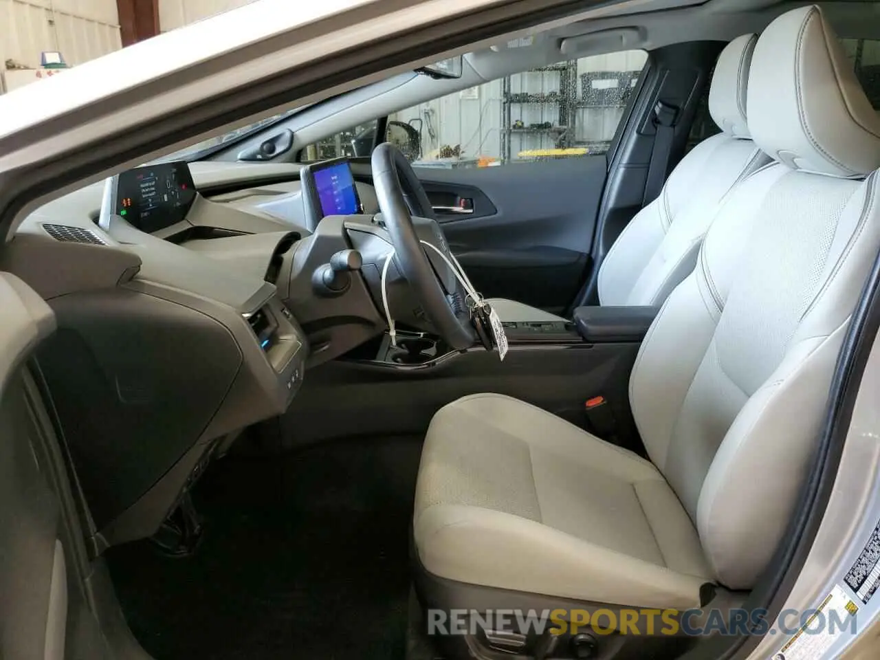 7 fotografías del automóvil dañado JTDADABU1P3005635 TOYOTA PRIUS 2023