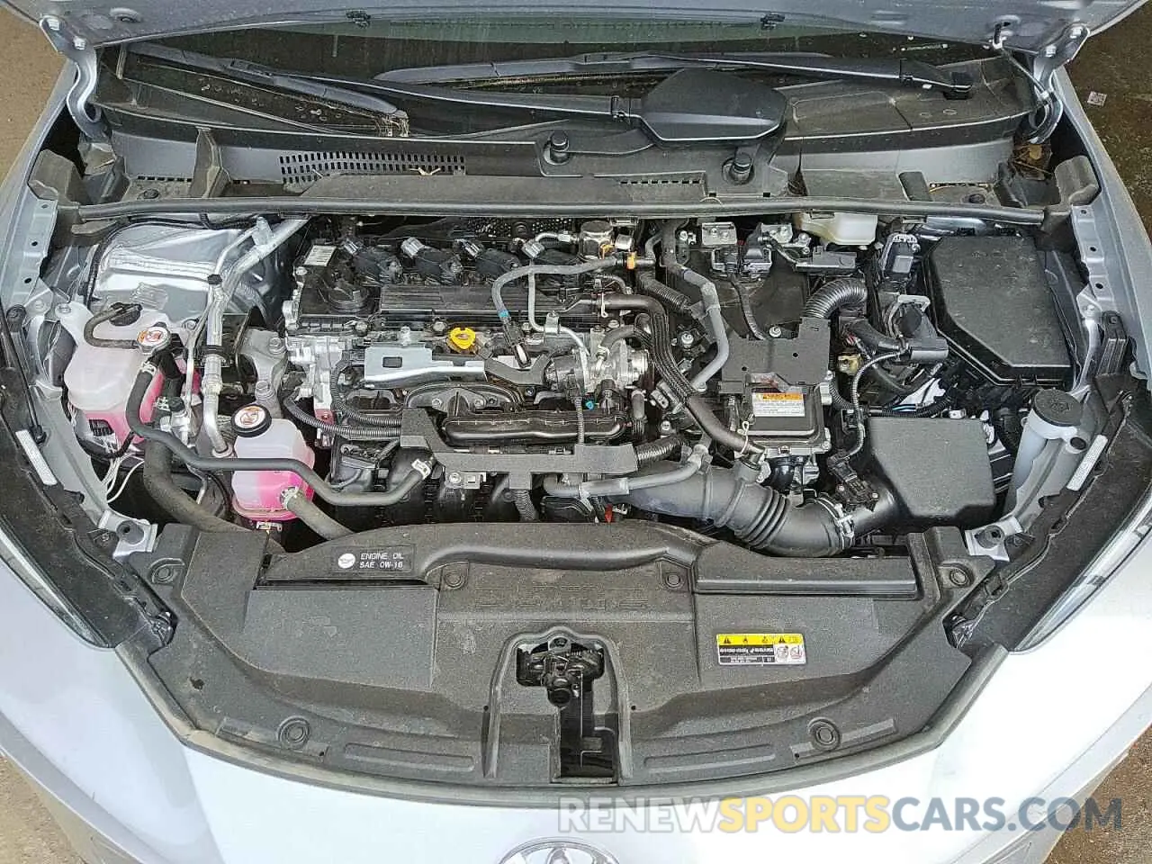 11 fotografías del automóvil dañado JTDADABU4P3002325 TOYOTA PRIUS 2023