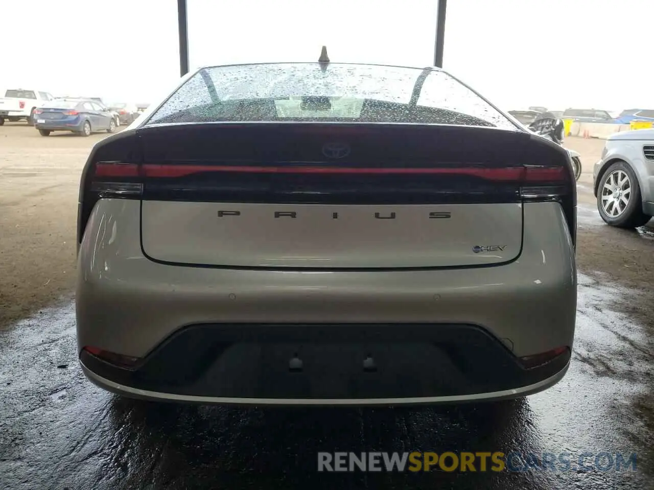 6 fotografías del automóvil dañado JTDADABU4P3002325 TOYOTA PRIUS 2023