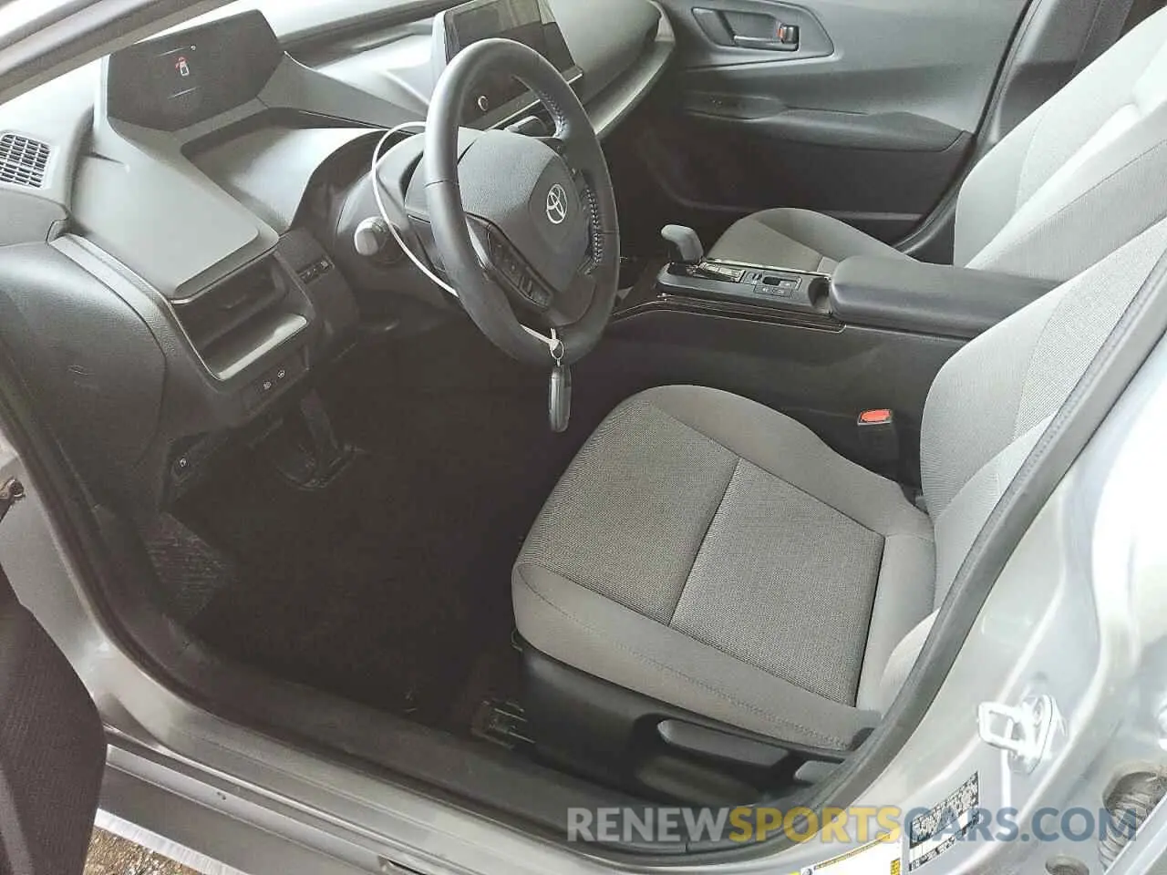 7 fotografías del automóvil dañado JTDADABU4P3002325 TOYOTA PRIUS 2023