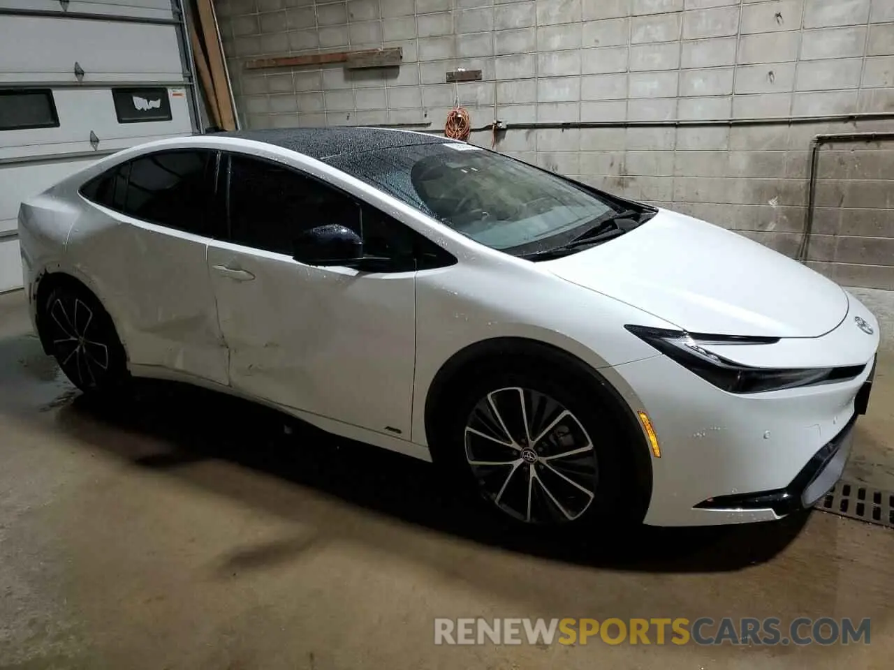 4 fotografías del automóvil dañado JTDADABU5P3002771 TOYOTA PRIUS 2023
