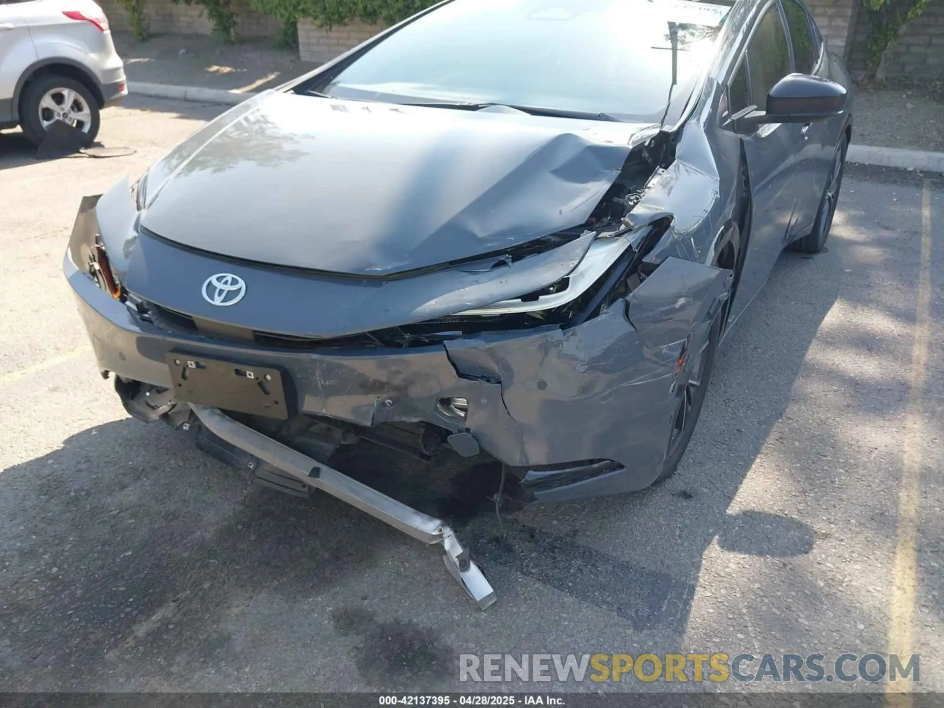 6 fotografías del automóvil dañado JTDADABU6P3001399 TOYOTA PRIUS 2023