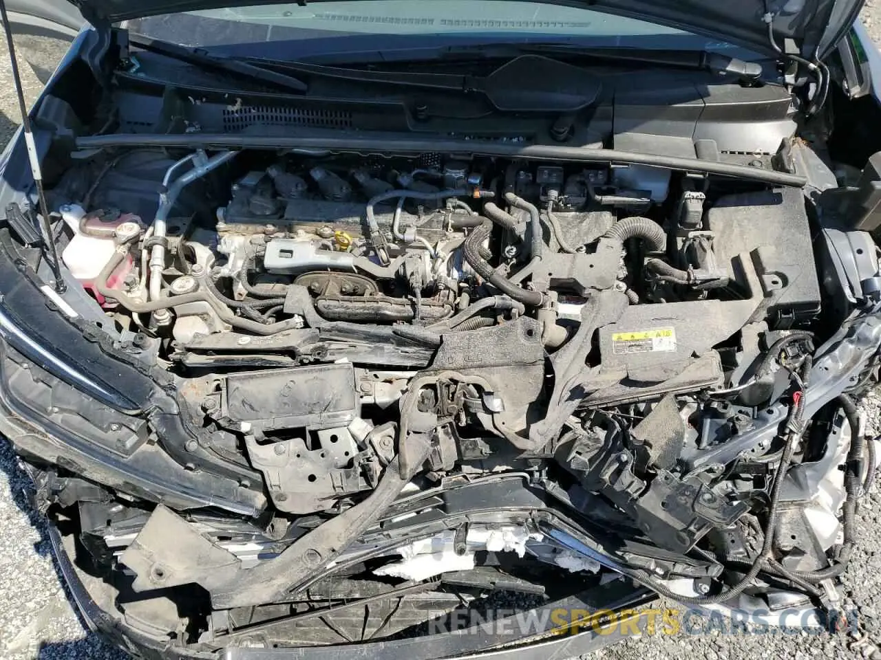 11 fotografías del automóvil dañado JTDADABU7P3002464 TOYOTA PRIUS 2023