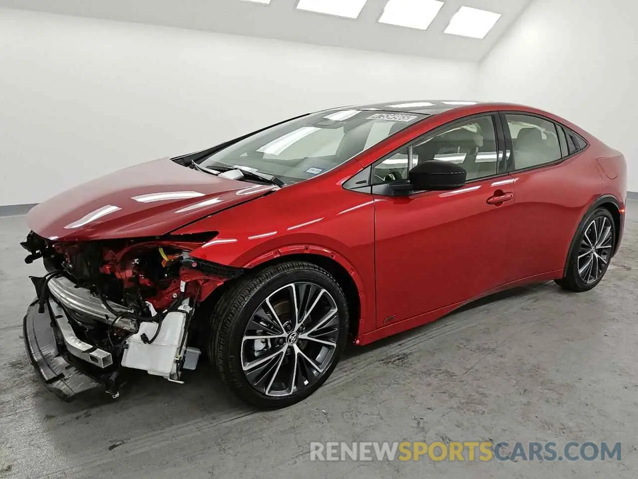 1 fotografías del automóvil dañado JTDADABU9P3002207 TOYOTA PRIUS 2023