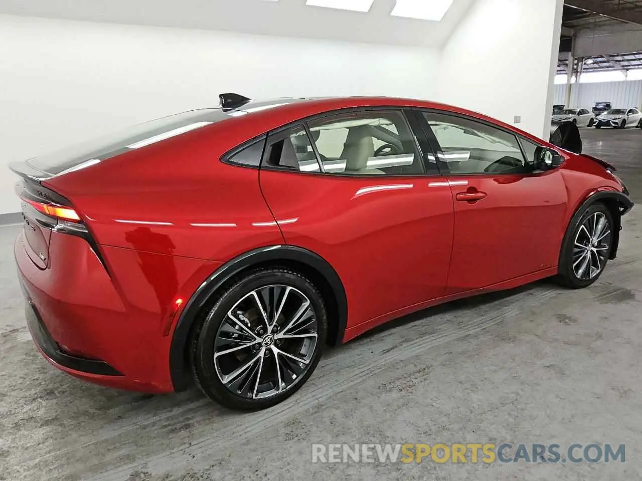 3 fotografías del automóvil dañado JTDADABU9P3002207 TOYOTA PRIUS 2023