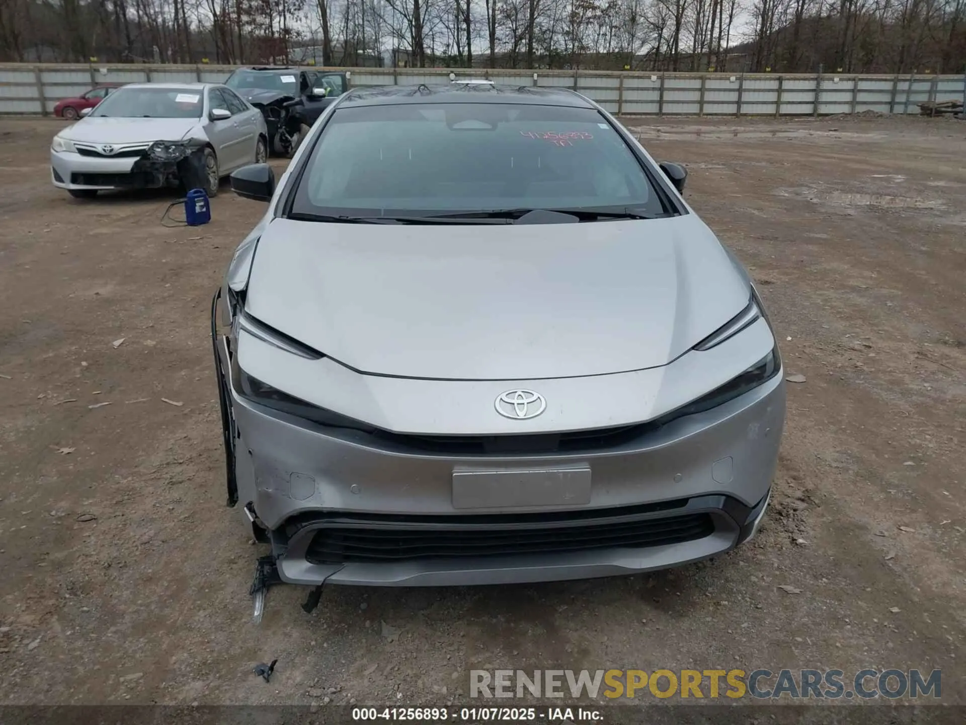 12 fotografías del automóvil dañado JTDACAAU0R3015094 TOYOTA PRIUS 2024