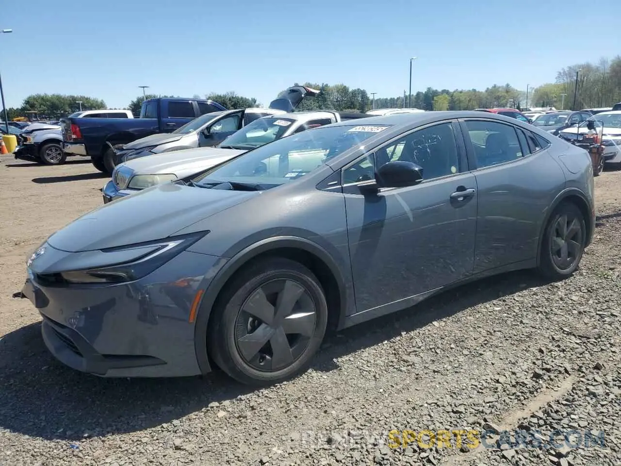 1 fotografías del automóvil dañado JTDACAAU0R3018979 TOYOTA PRIUS 2024
