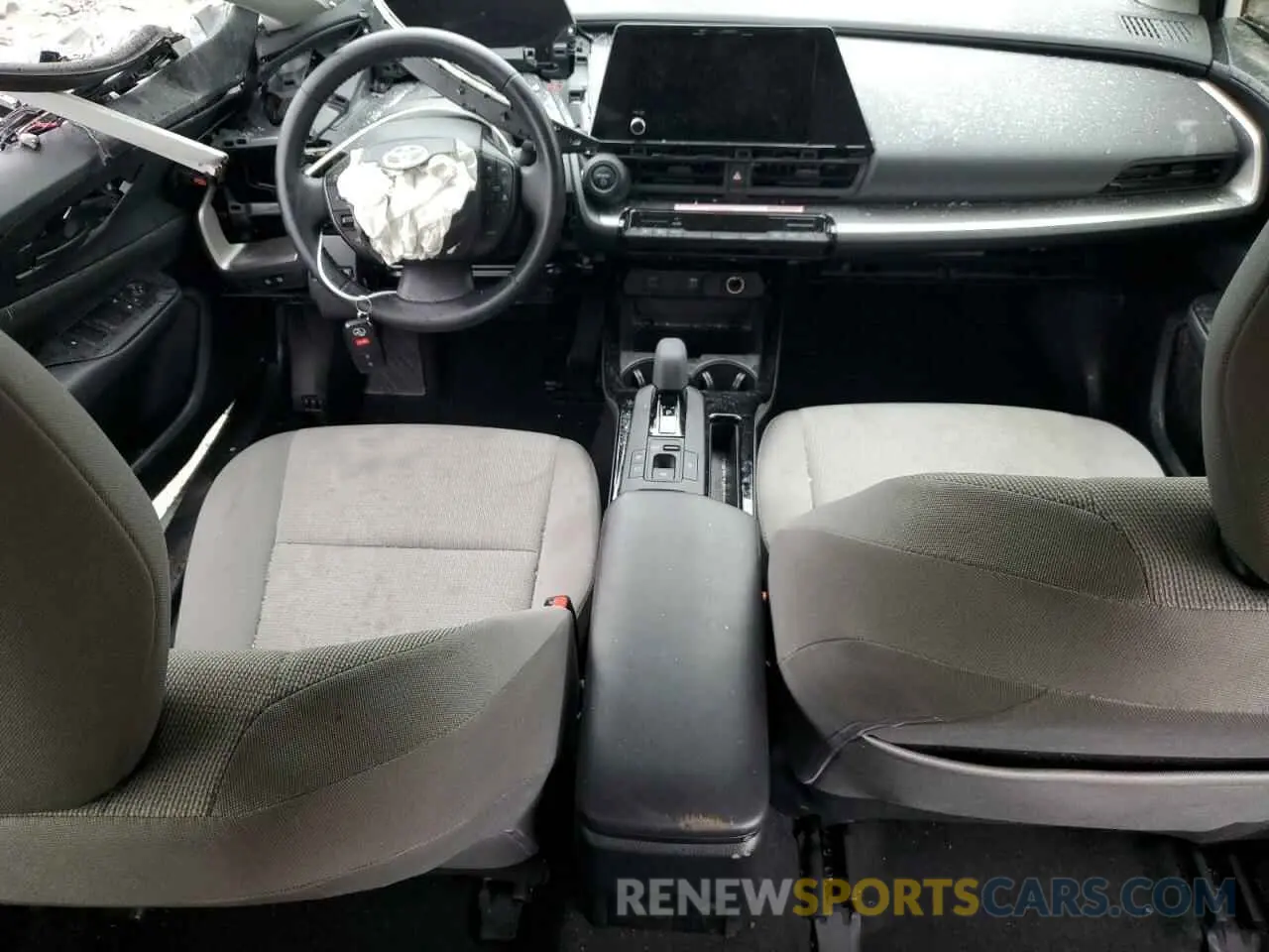 8 fotografías del automóvil dañado JTDACAAU0R3019131 TOYOTA PRIUS 2024
