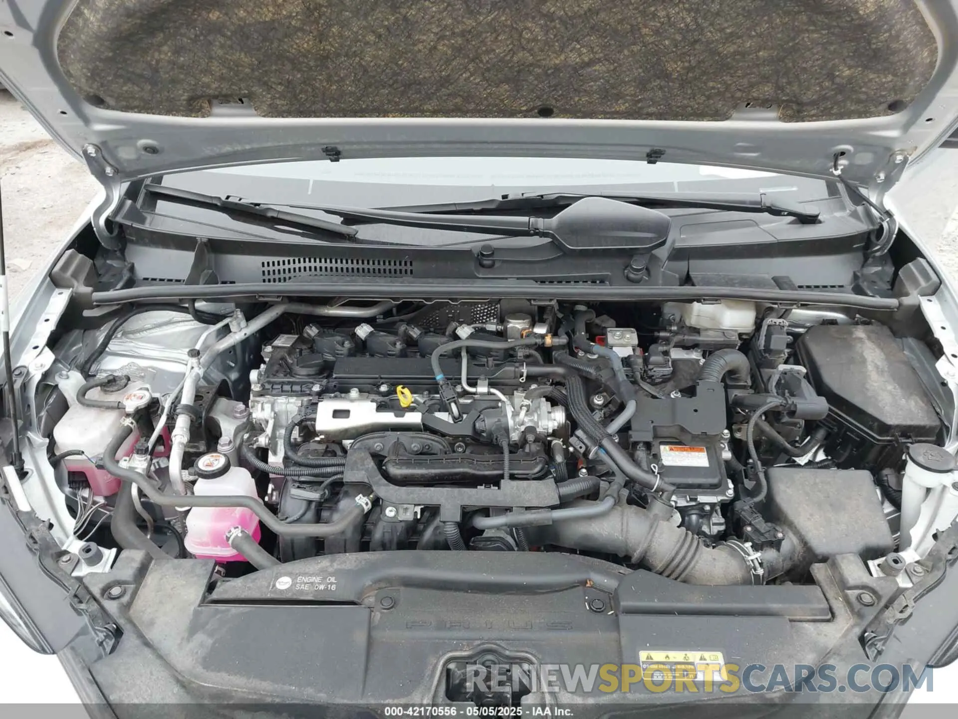 10 fotografías del automóvil dañado JTDACAAU0R3020473 TOYOTA PRIUS 2024