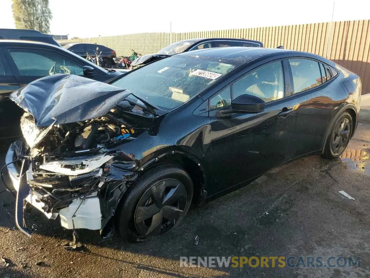 1 fotografías del automóvil dañado JTDACAAU0R3024961 TOYOTA PRIUS 2024