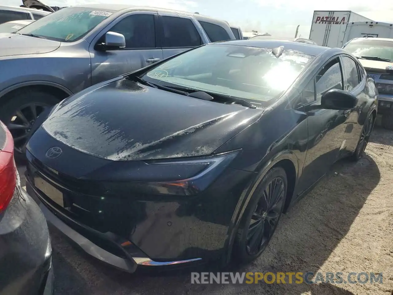 1 fotografías del automóvil dañado JTDACAAU0R3026886 TOYOTA PRIUS 2024