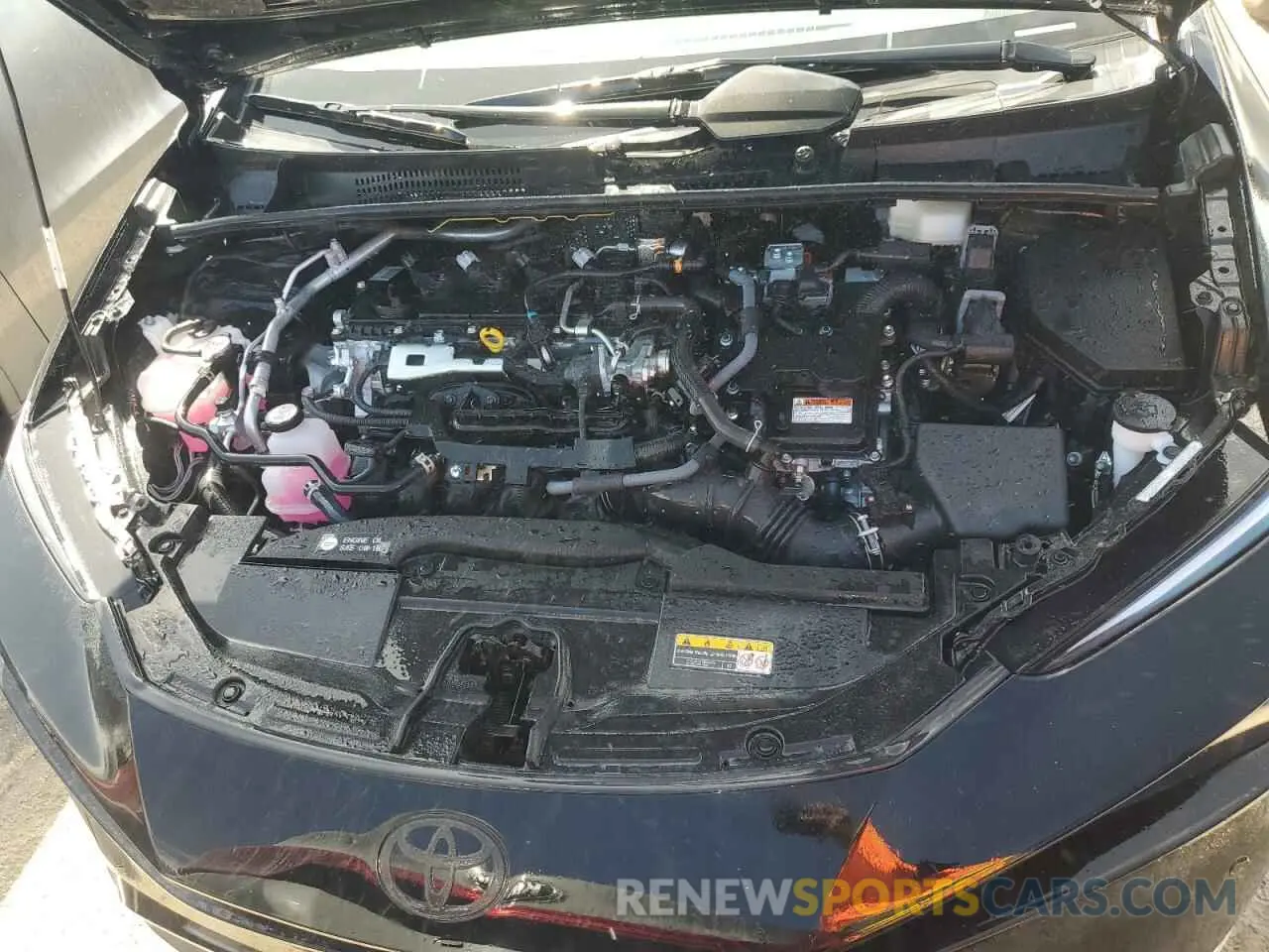 11 fotografías del automóvil dañado JTDACAAU0R3026886 TOYOTA PRIUS 2024