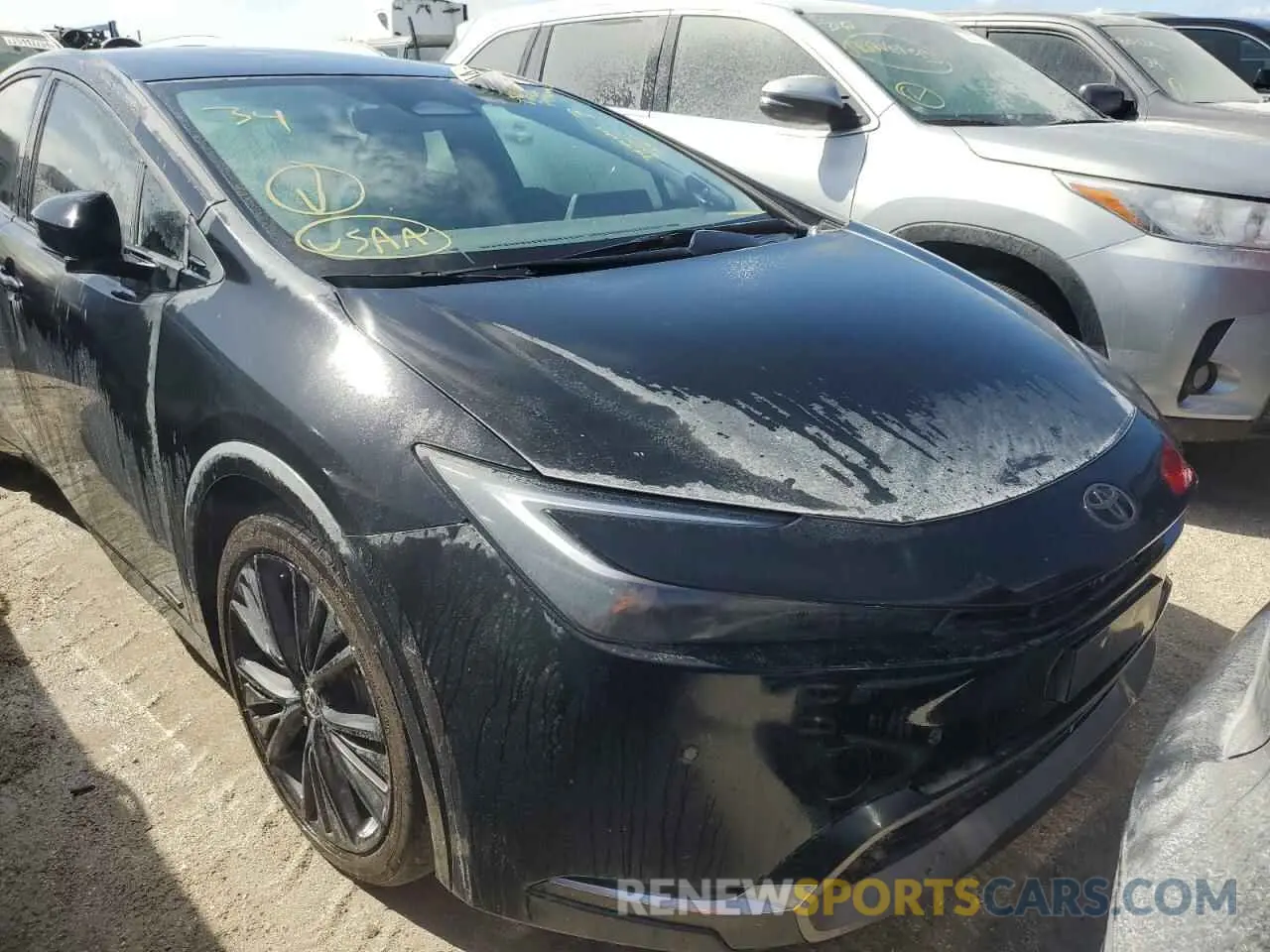 5 fotografías del automóvil dañado JTDACAAU0R3026886 TOYOTA PRIUS 2024