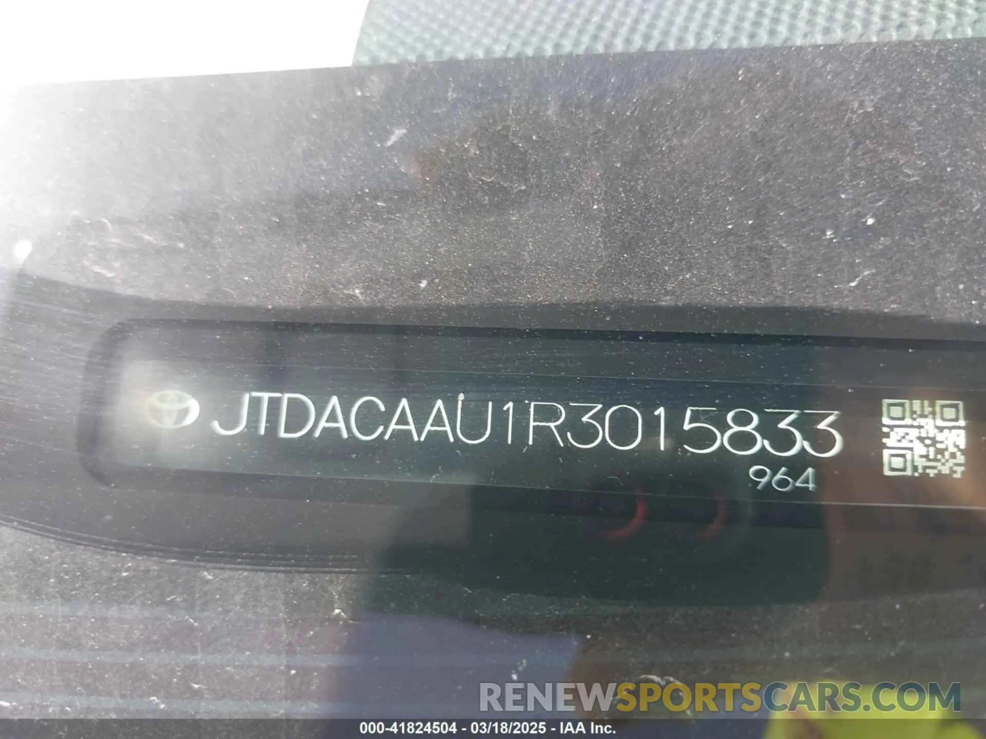 9 fotografías del automóvil dañado JTDACAAU1R3015833 TOYOTA PRIUS 2024