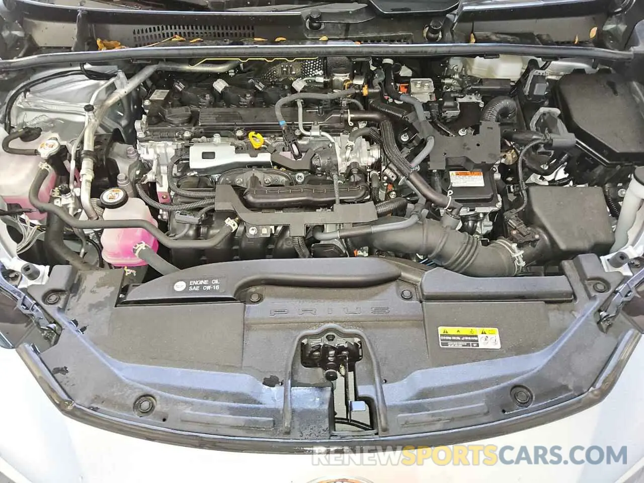 11 fotografías del automóvil dañado JTDACAAU1R3023897 TOYOTA PRIUS 2024