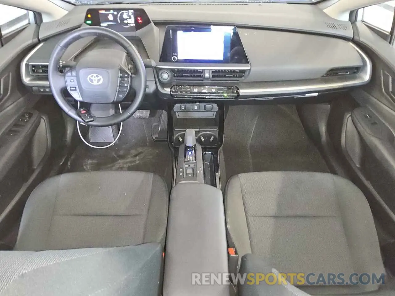 8 fotografías del automóvil dañado JTDACAAU1R3023897 TOYOTA PRIUS 2024