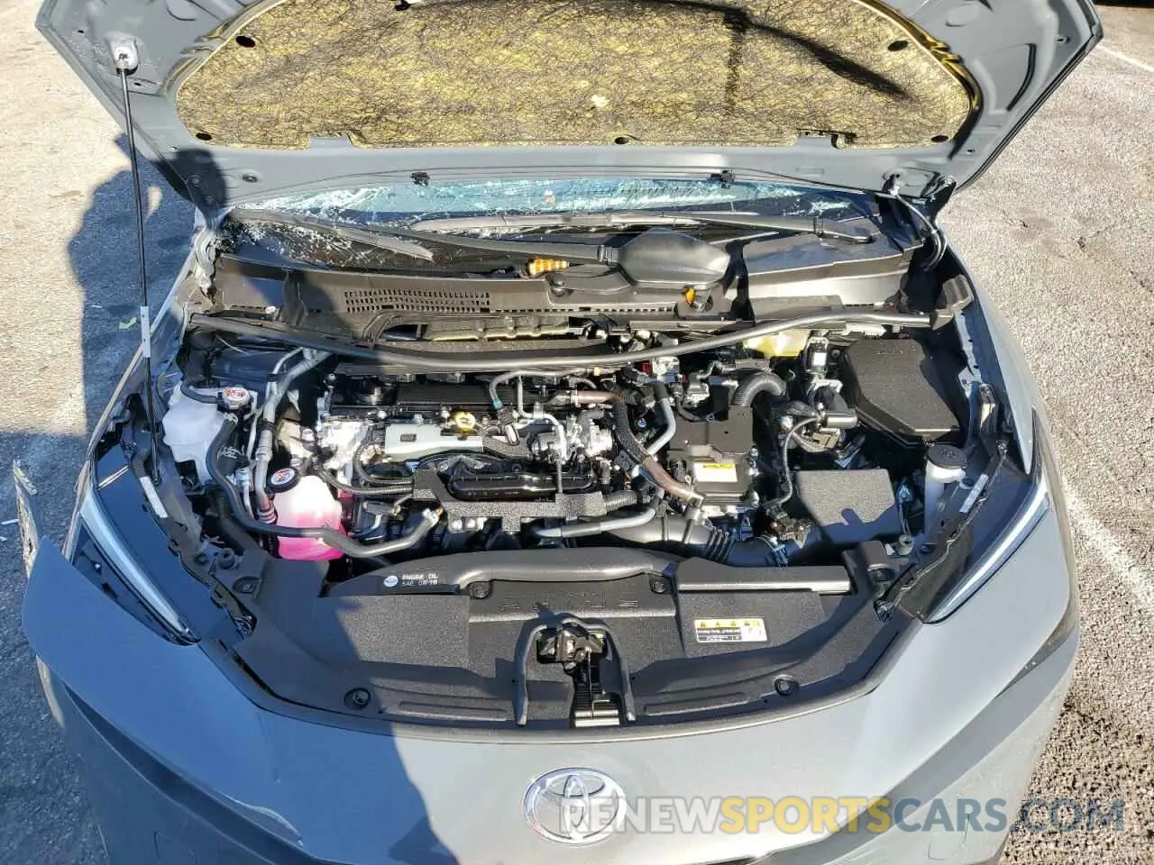 11 fotografías del automóvil dañado JTDACAAU1R3045172 TOYOTA PRIUS 2024