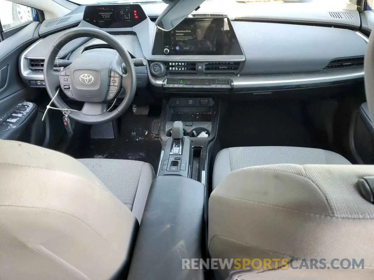 8 fotografías del automóvil dañado JTDACAAU2R3018403 TOYOTA PRIUS 2024