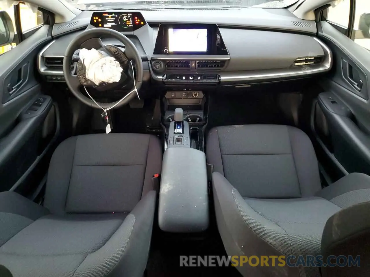 8 fotografías del automóvil dañado JTDACAAU2R3041163 TOYOTA PRIUS 2024