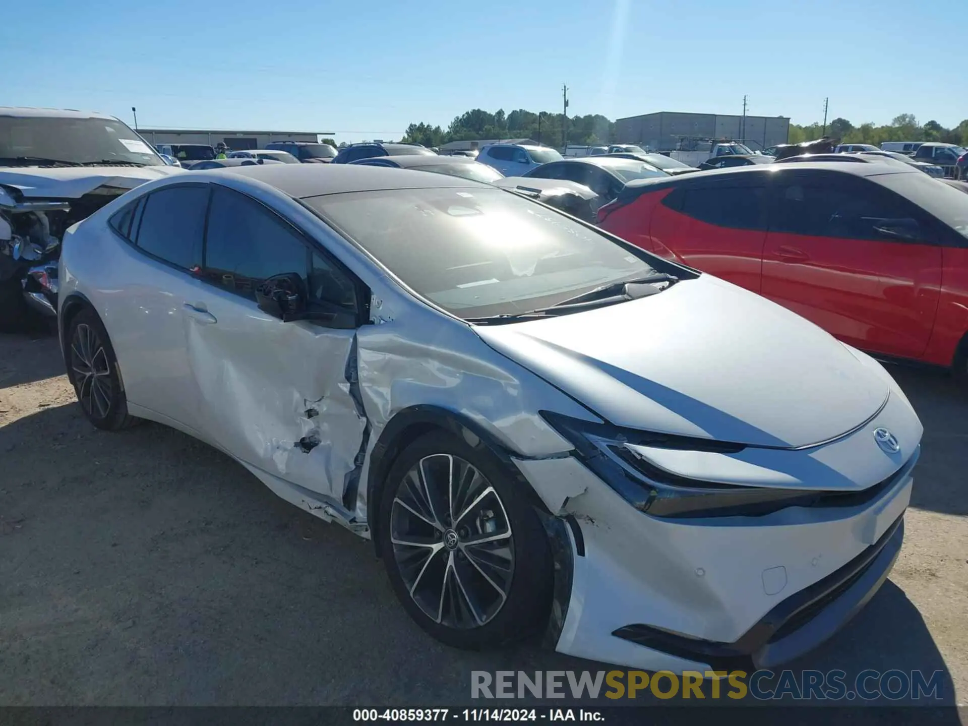 1 fotografías del automóvil dañado JTDACAAU3R3018992 TOYOTA PRIUS 2024