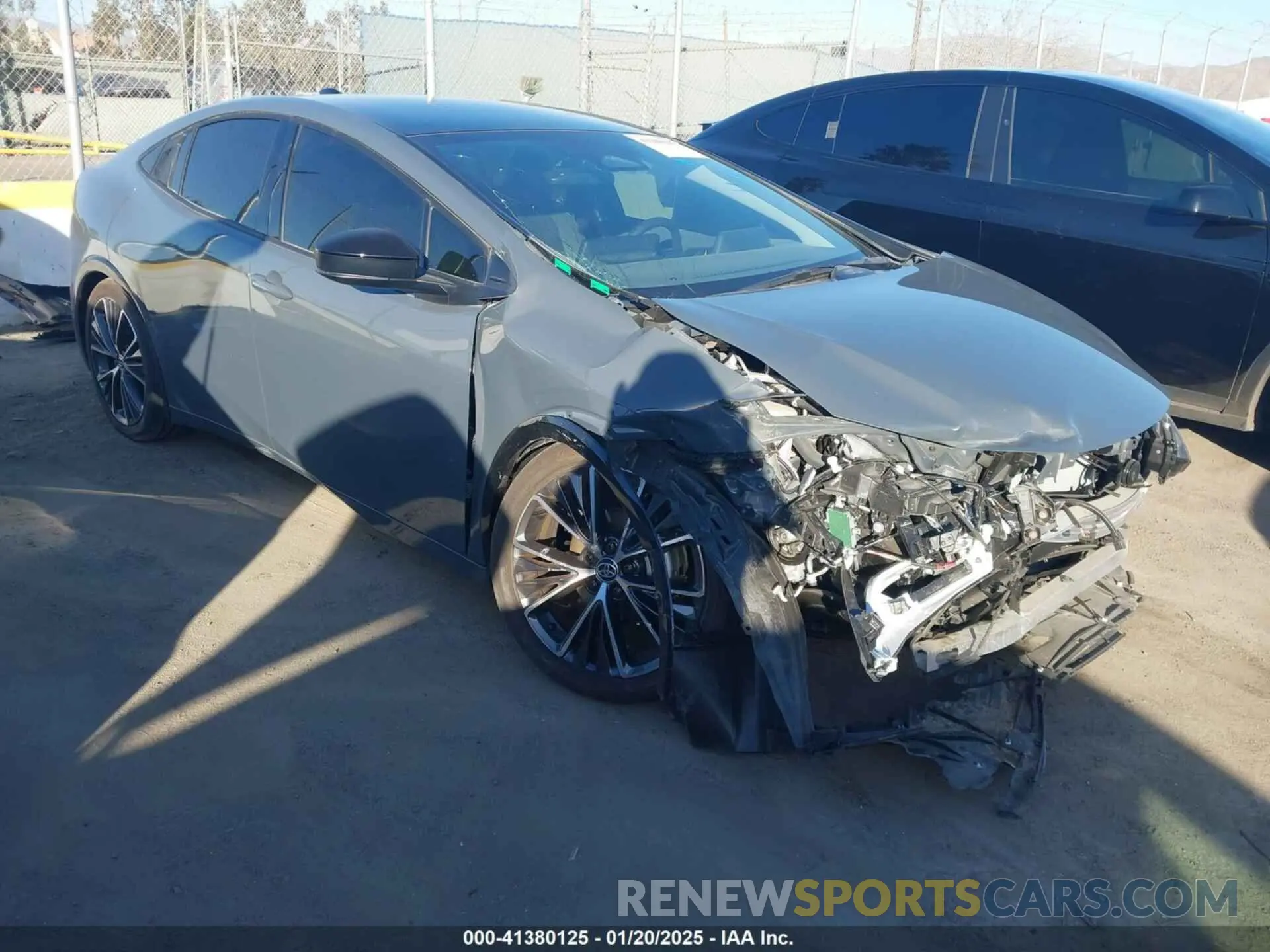 1 fotografías del automóvil dañado JTDACAAU3R3022864 TOYOTA PRIUS 2024
