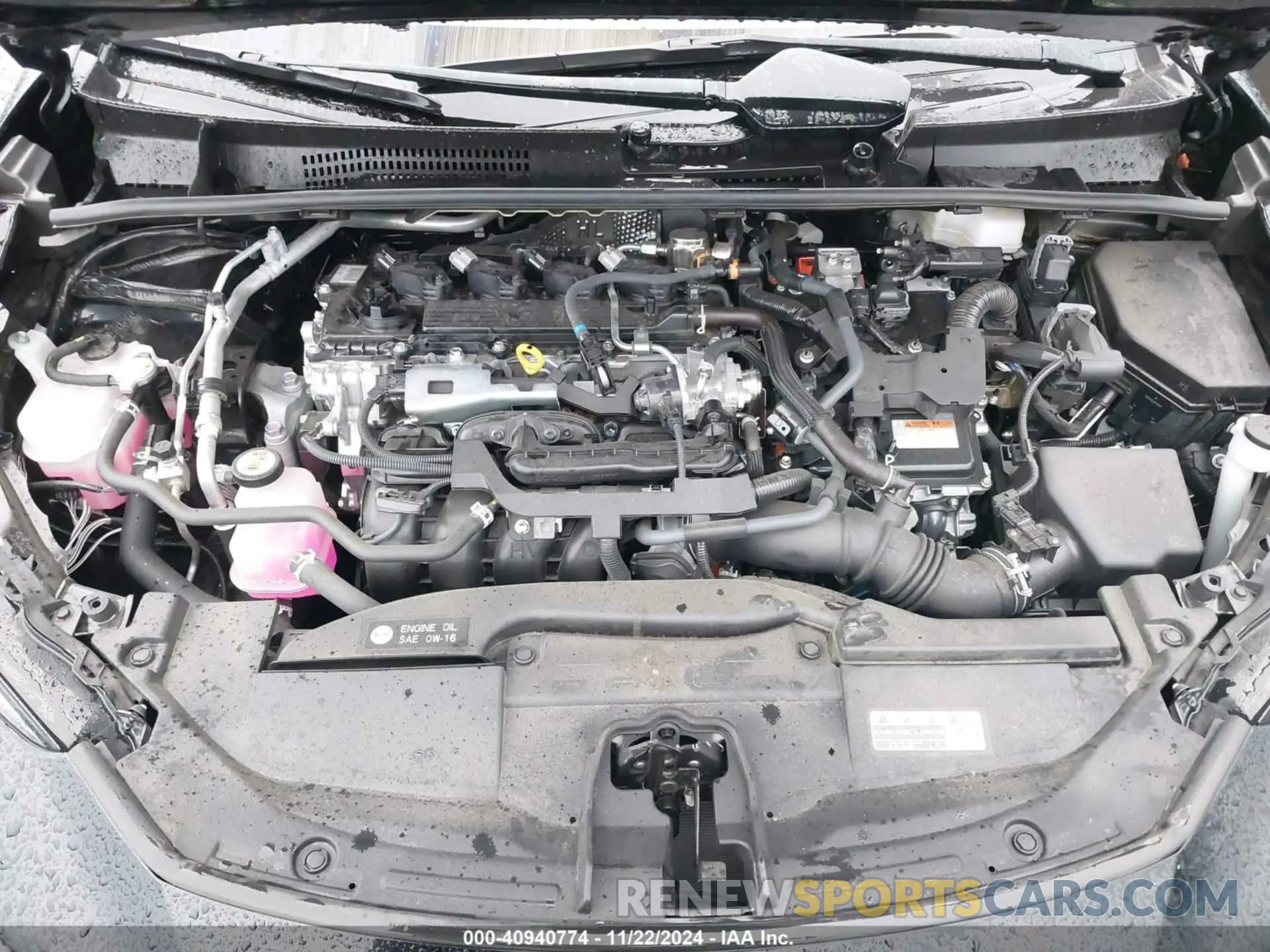 10 fotografías del automóvil dañado JTDACAAU3R3024825 TOYOTA PRIUS 2024