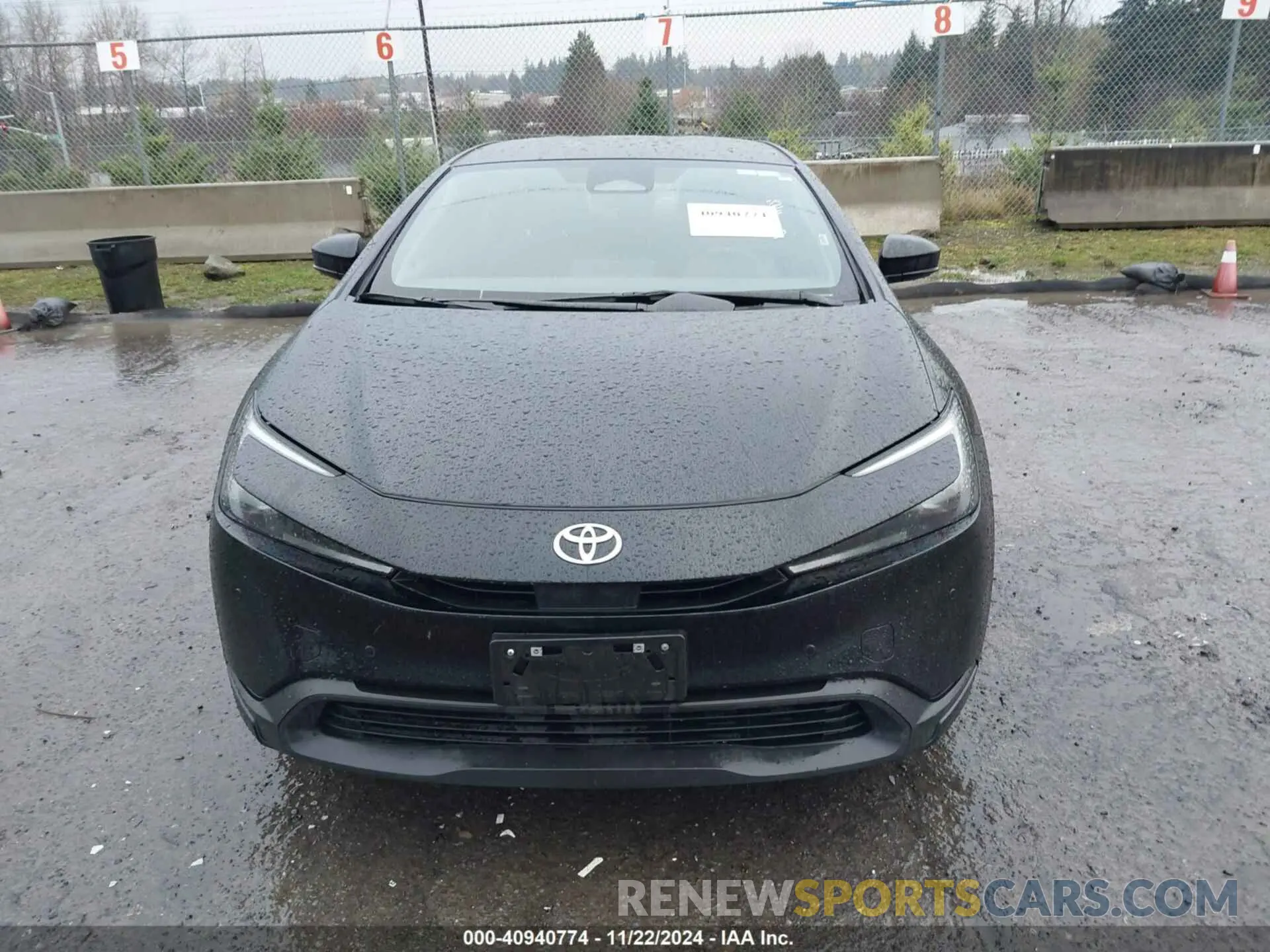 12 fotografías del automóvil dañado JTDACAAU3R3024825 TOYOTA PRIUS 2024