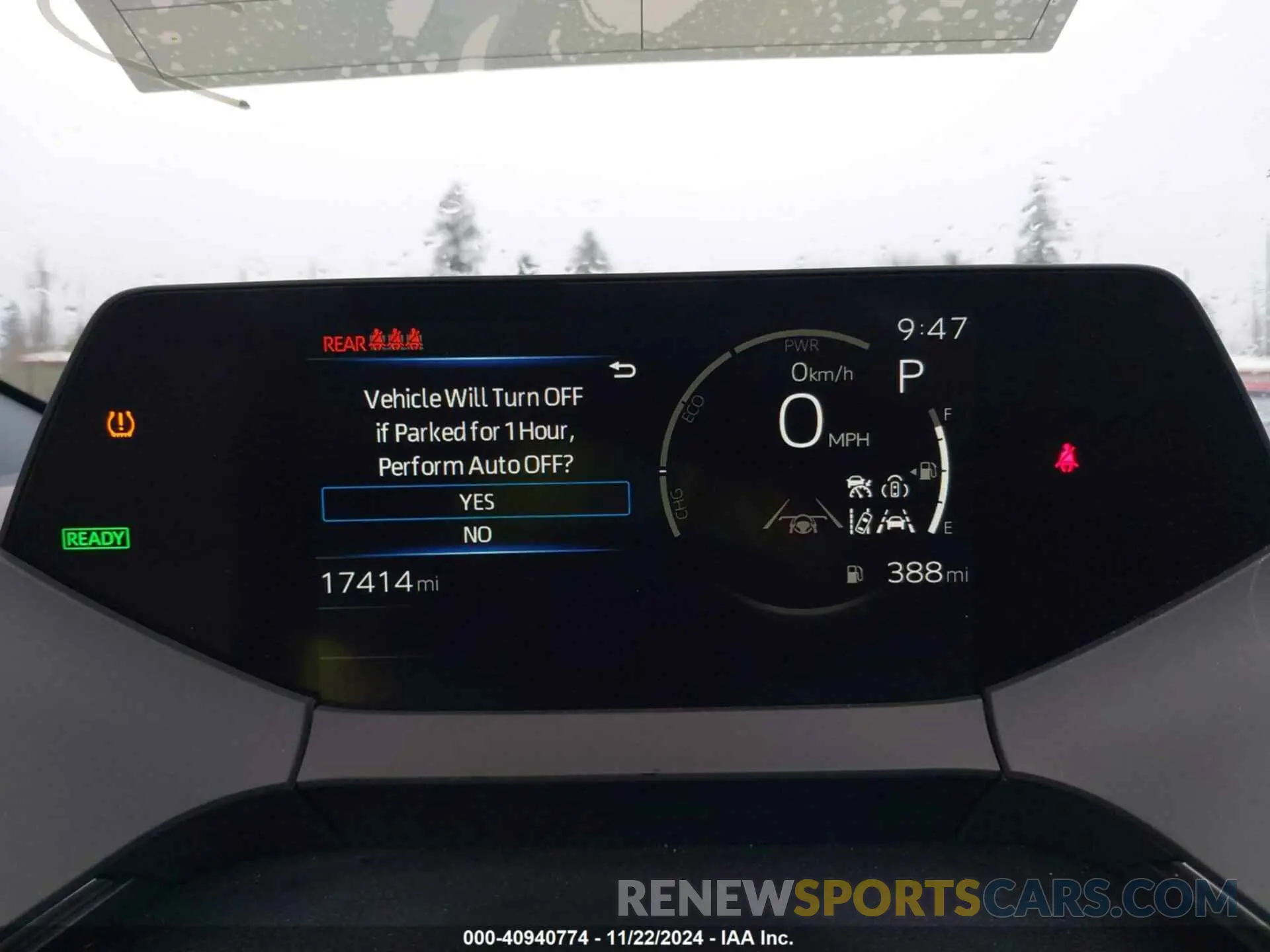 7 fotografías del automóvil dañado JTDACAAU3R3024825 TOYOTA PRIUS 2024