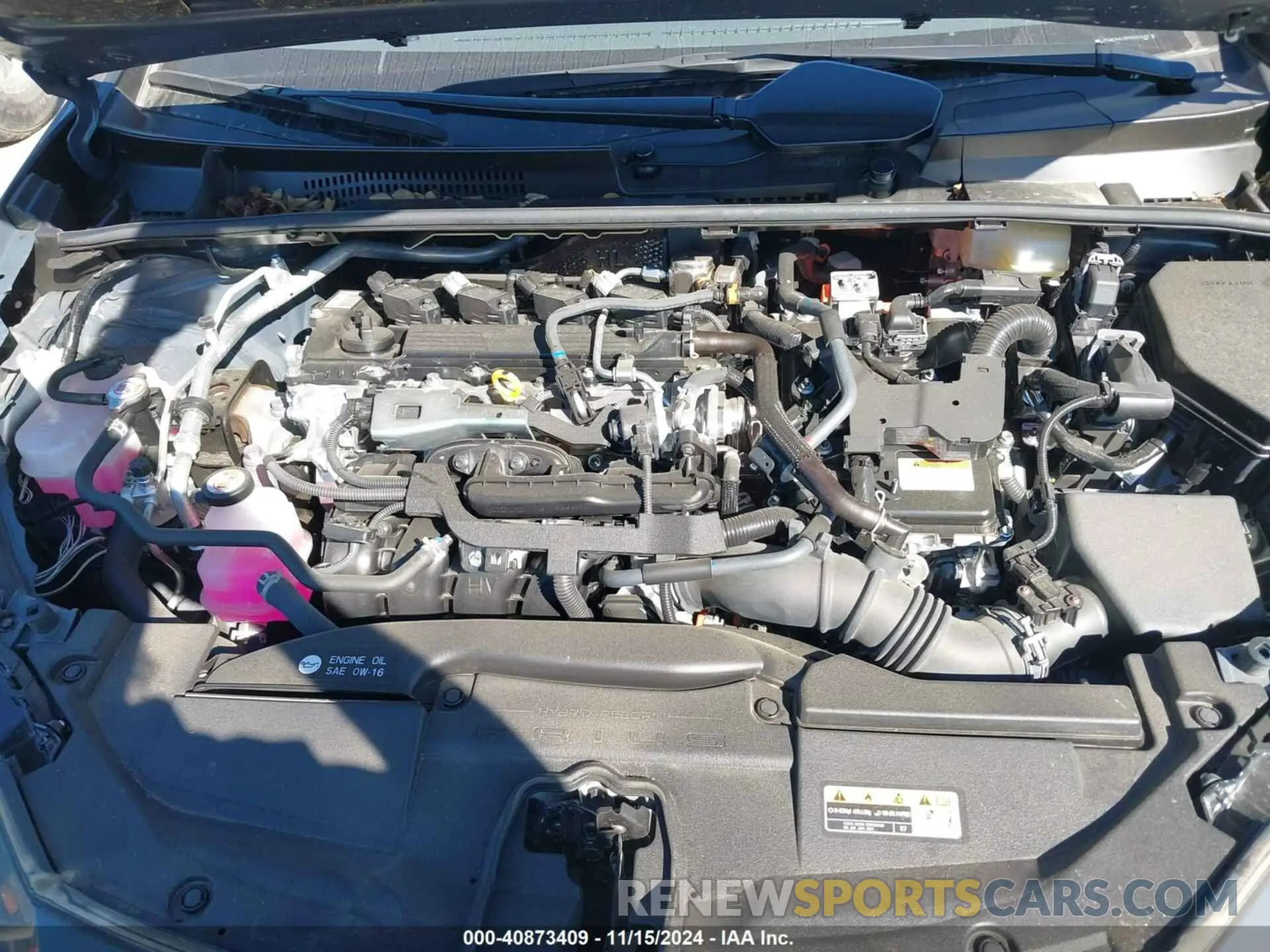 10 fotografías del automóvil dañado JTDACAAU3R3025649 TOYOTA PRIUS 2024