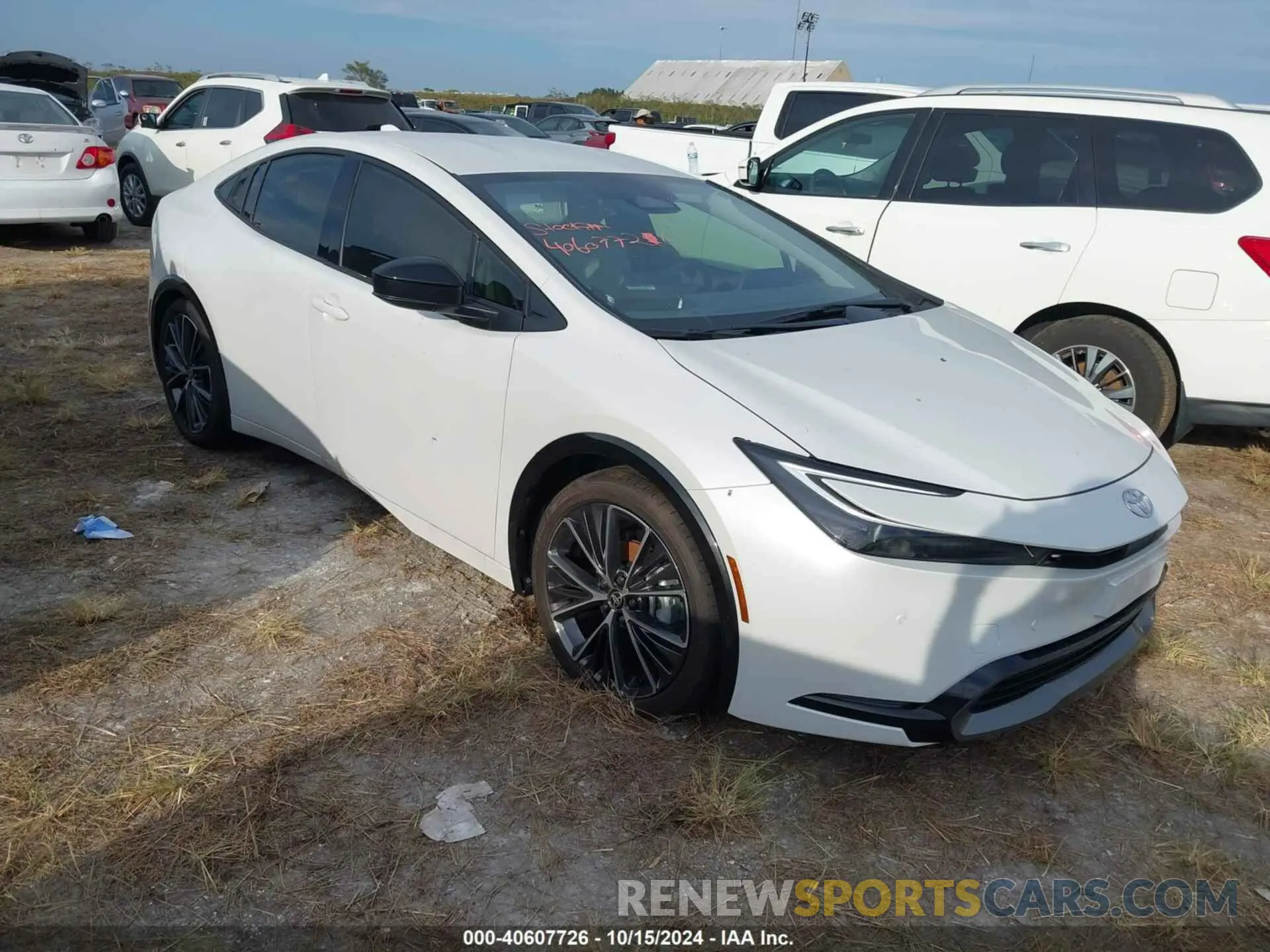 1 fotografías del automóvil dañado JTDACAAU3R3030639 TOYOTA PRIUS 2024