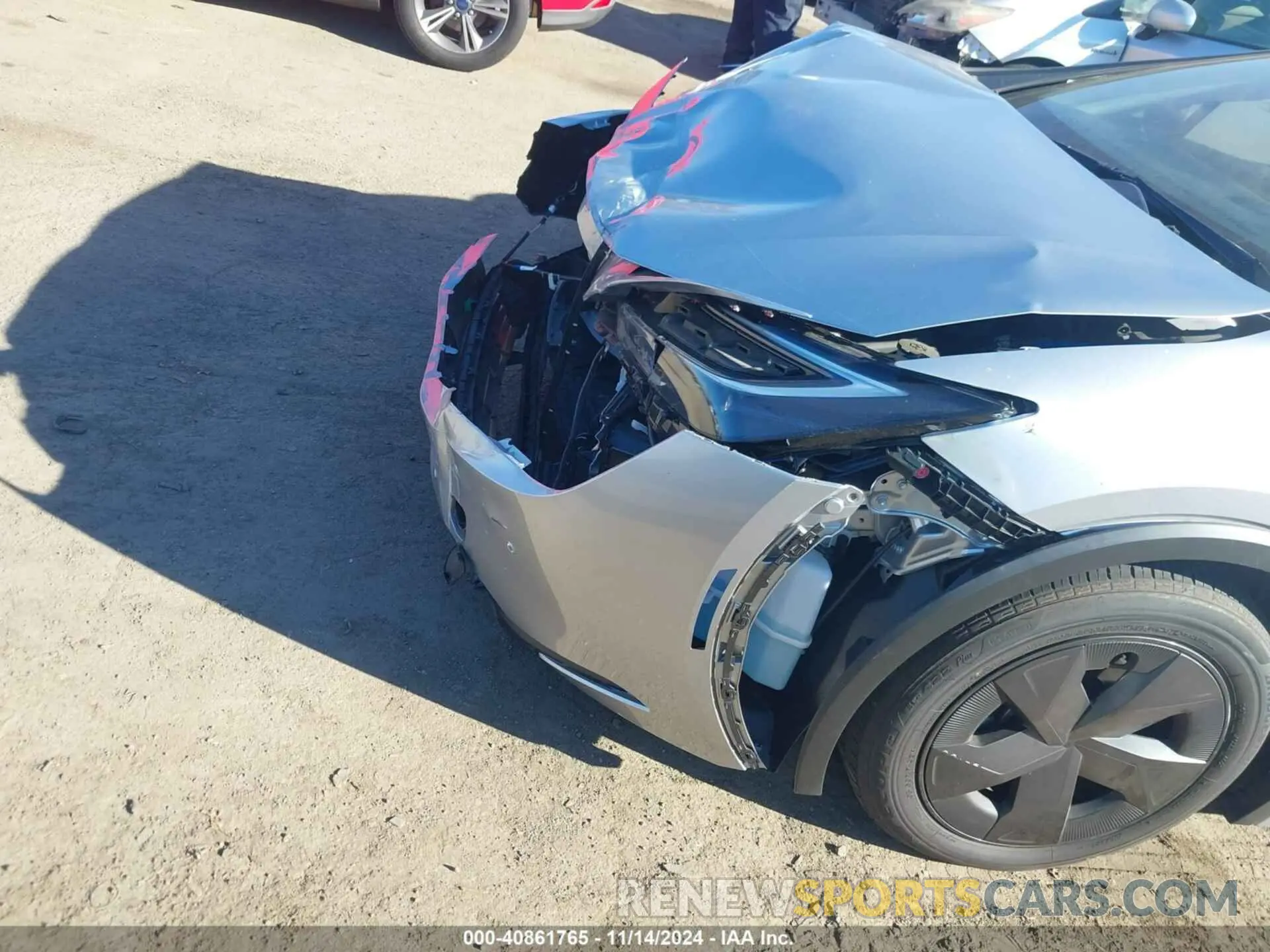 6 fotografías del automóvil dañado JTDACAAU4R3017916 TOYOTA PRIUS 2024