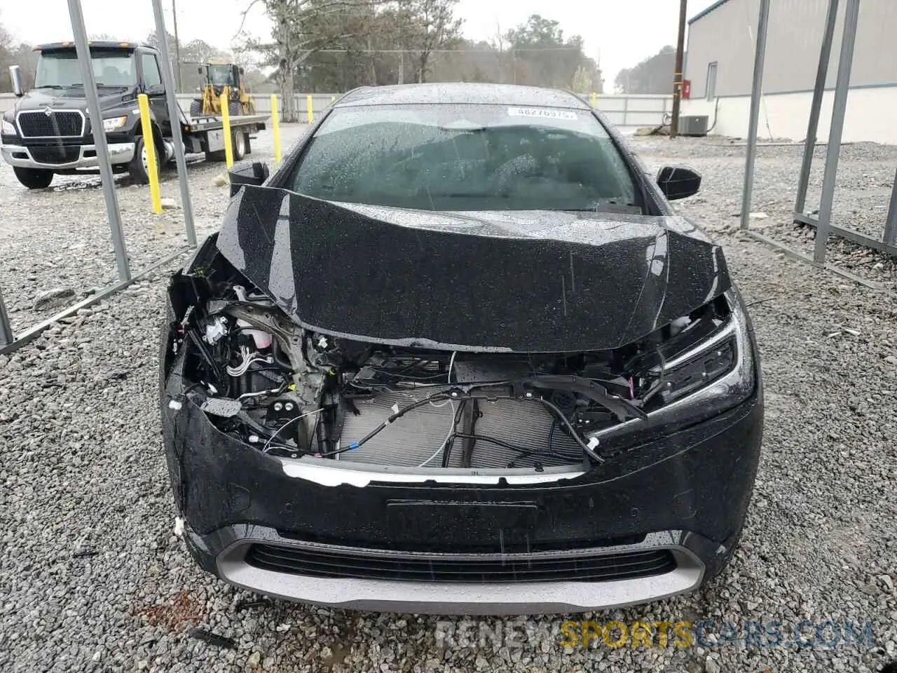 5 fotografías del automóvil dañado JTDACAAU4R3038376 TOYOTA PRIUS 2024