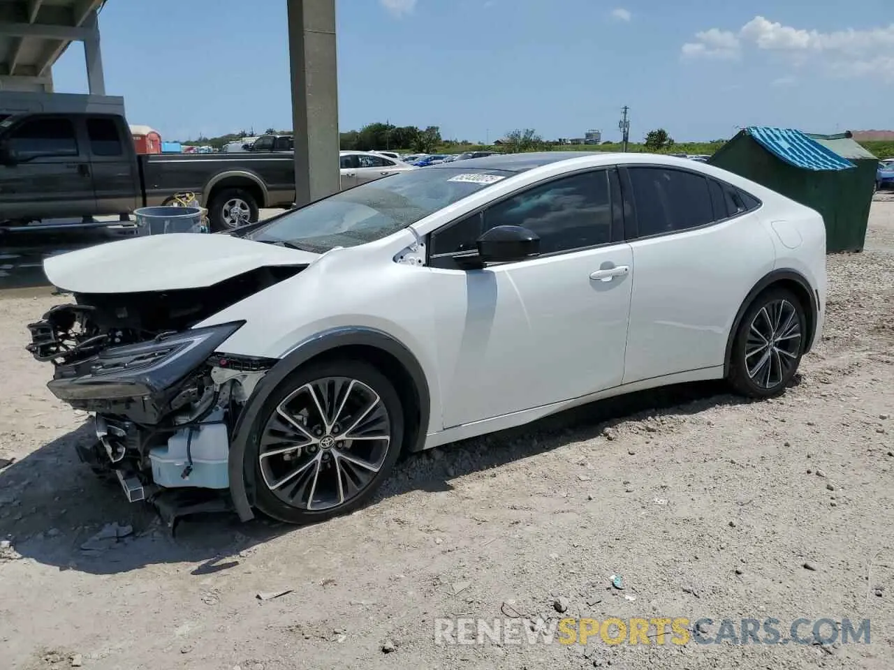 1 fotografías del automóvil dañado JTDACAAU5R3031775 TOYOTA PRIUS 2024