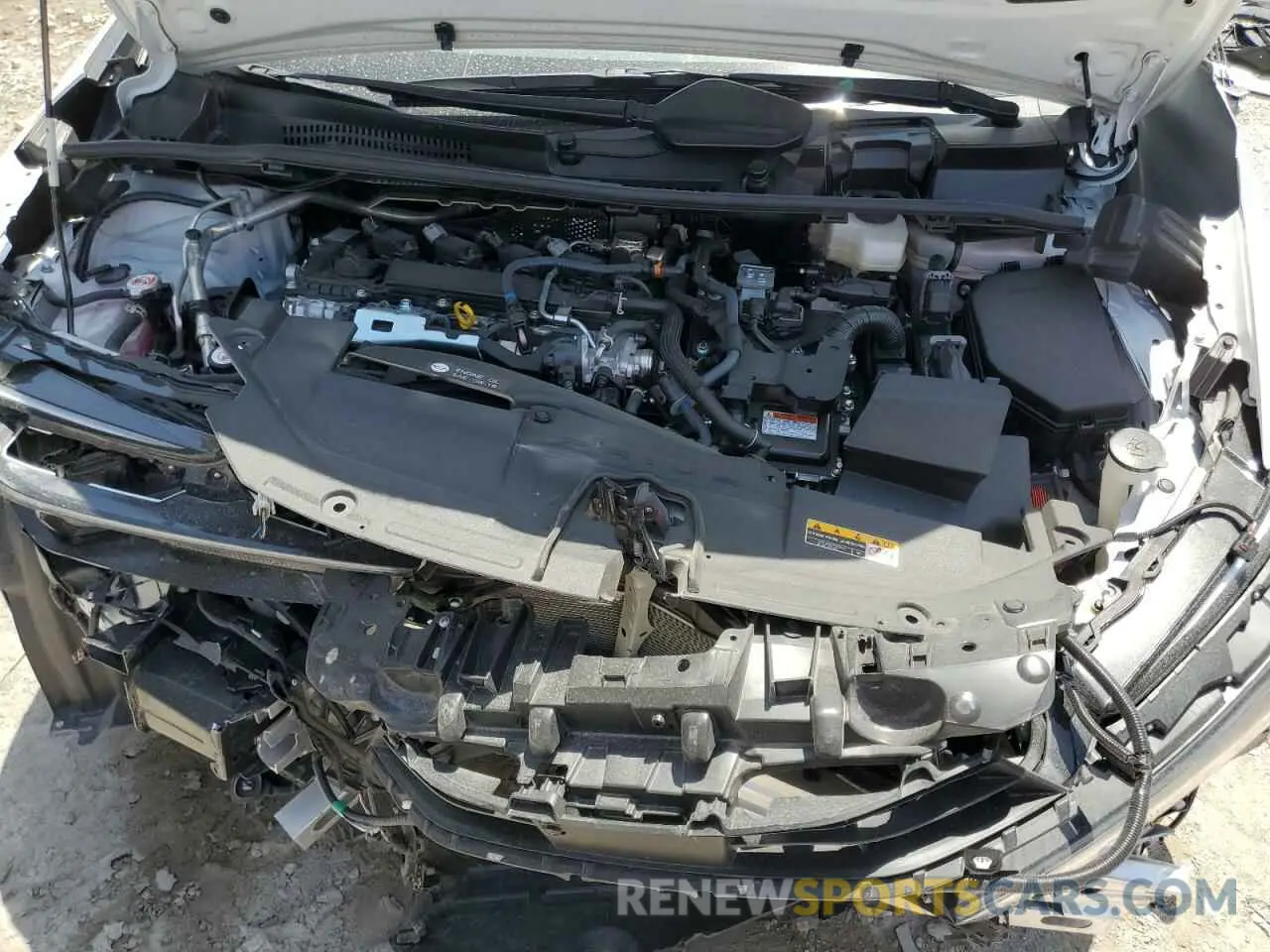 11 fotografías del automóvil dañado JTDACAAU5R3031775 TOYOTA PRIUS 2024
